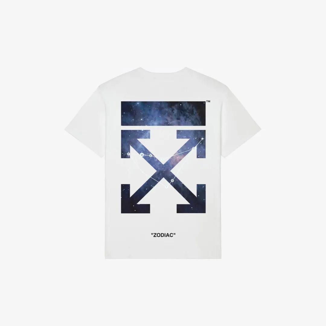 Zodiac Graphic Print Cotton T-Shirt D13520292 — view 2