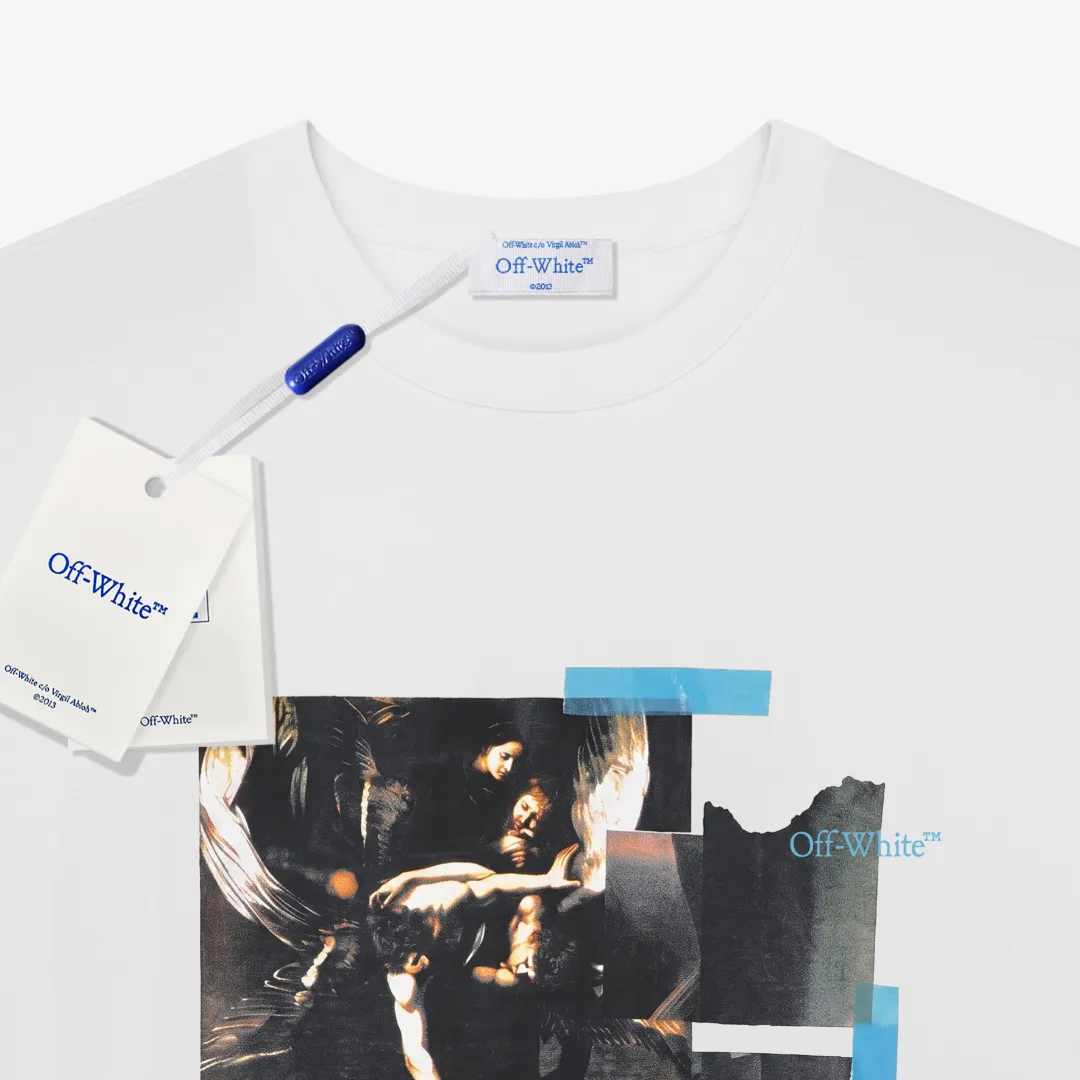 Caravaggio Graphic Print Cotton T-Shirt D13520309 — view 3