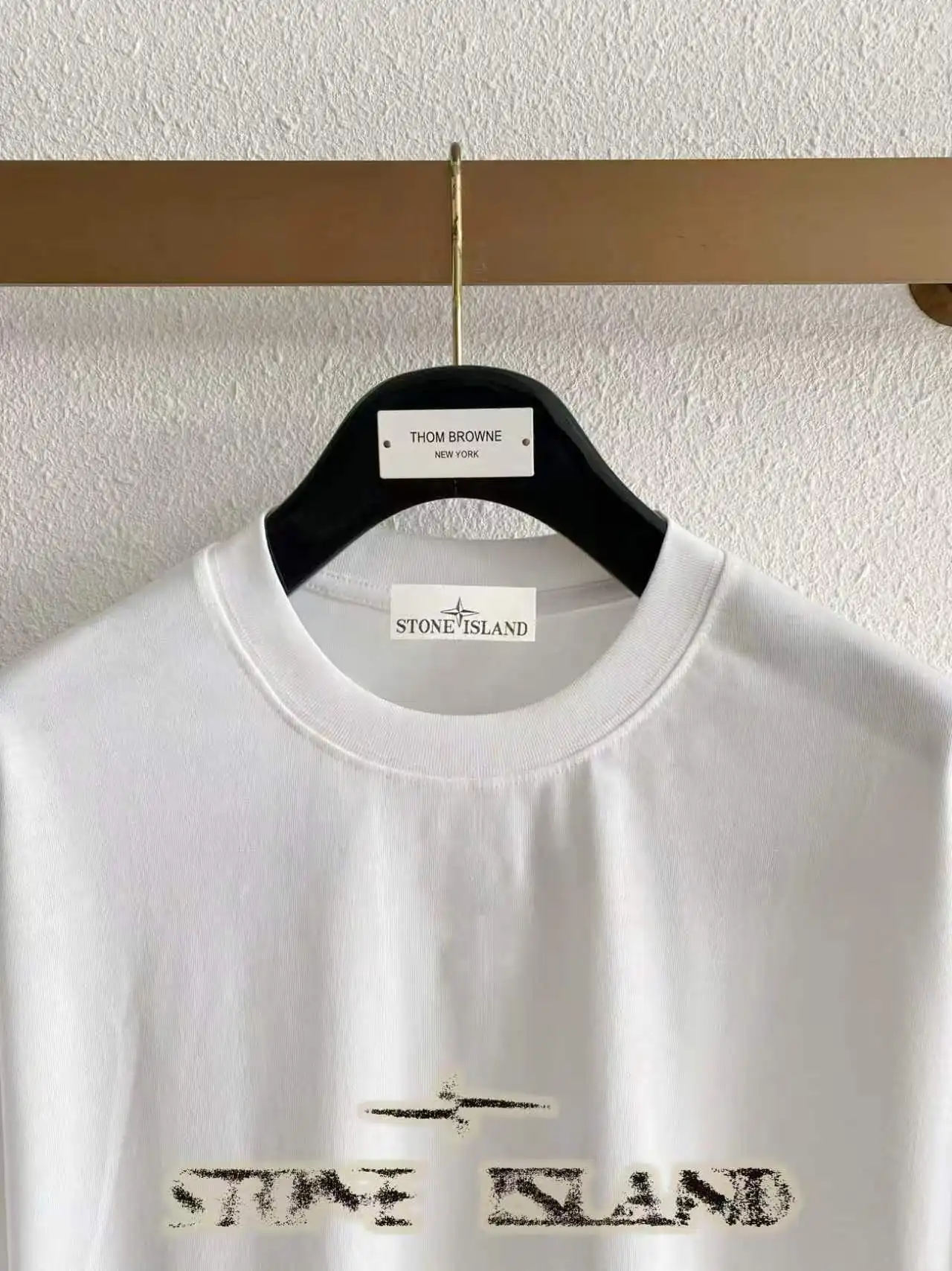 Phantom Logo Print Cotton T-Shirt D13520128 — view 3