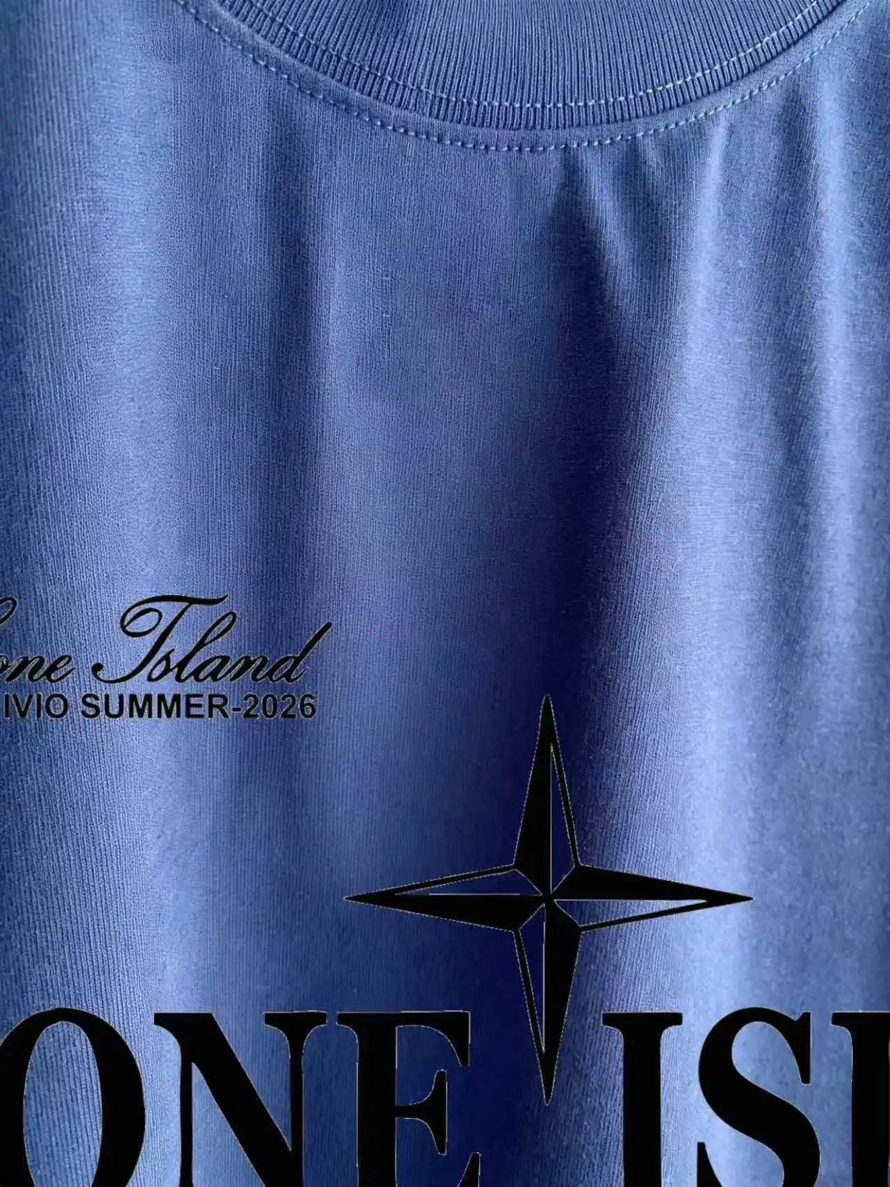 Compass Logo Graphic Cotton T-Shirt D14020122 — view 4