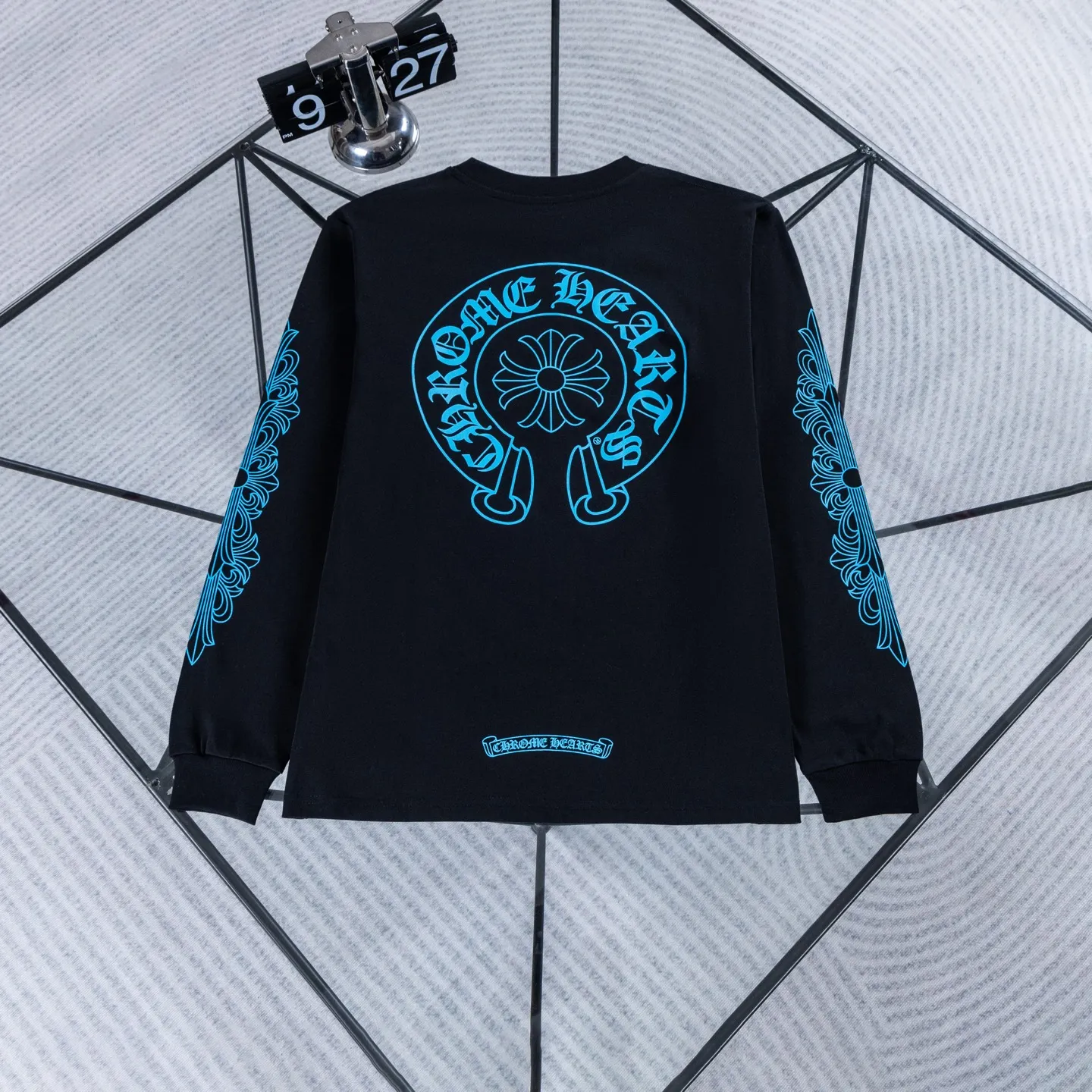 Chrome Hearts Horseshoe Logo Long-Sleeve T-Shirt D14021441 — view 3