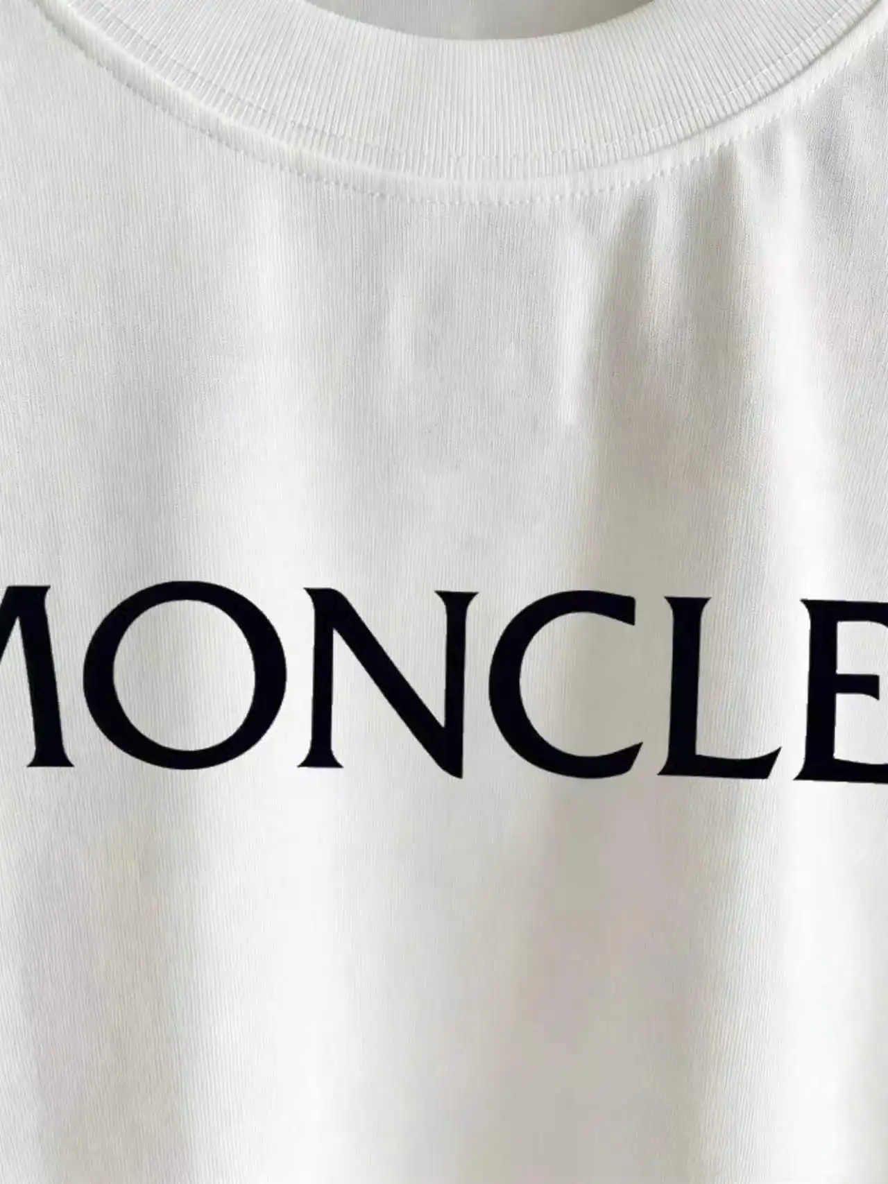 Logo Flocked Cotton T-Shirt D14020105 — view 8
