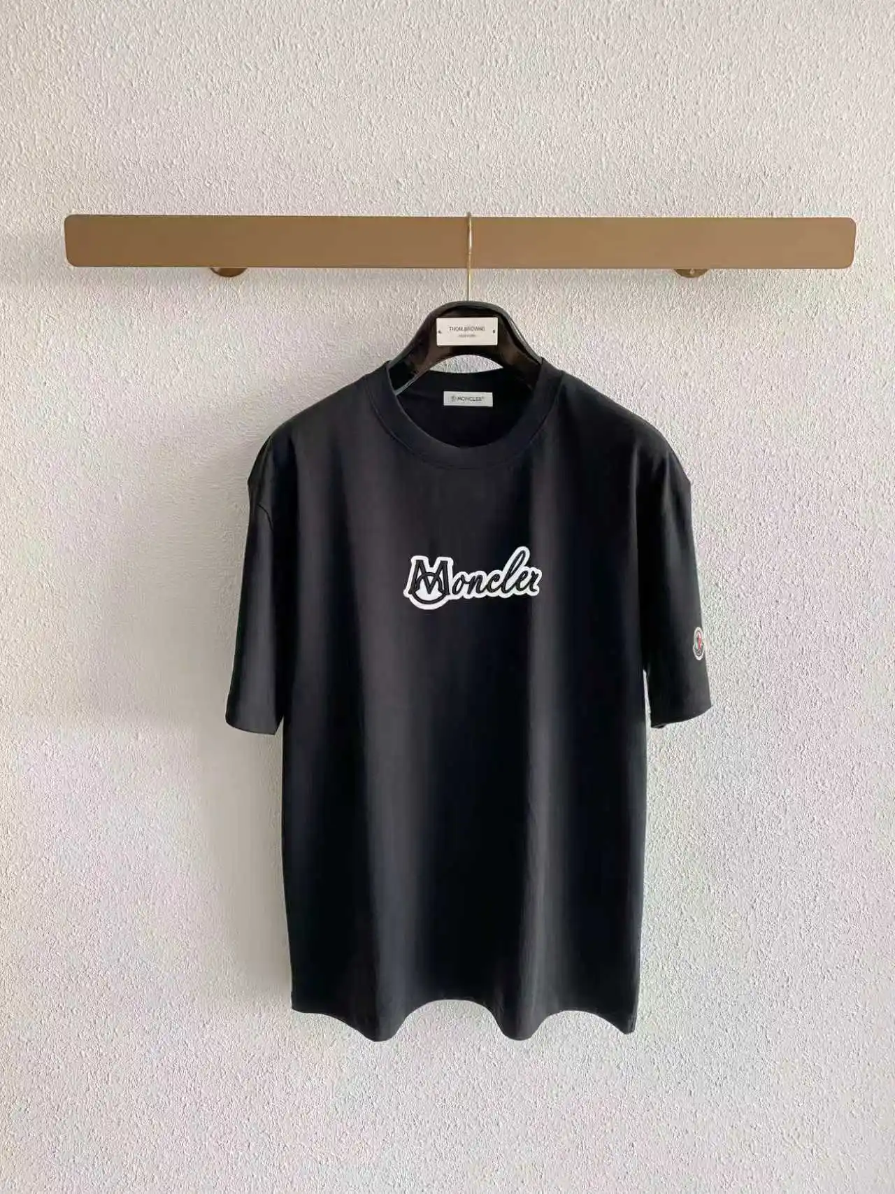 Logo Embroidered Cotton T-Shirt D14020111
