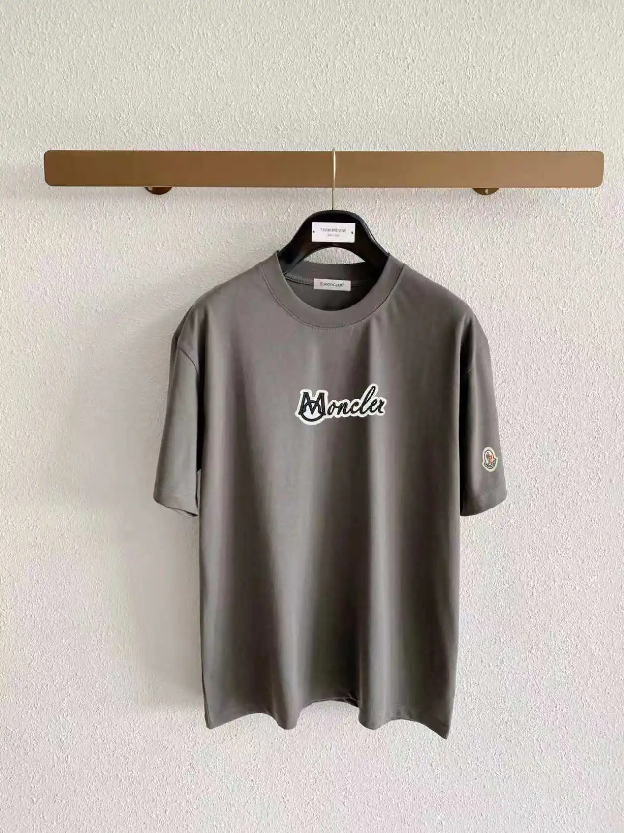 Logo Embroidered Cotton T-Shirt D14020110