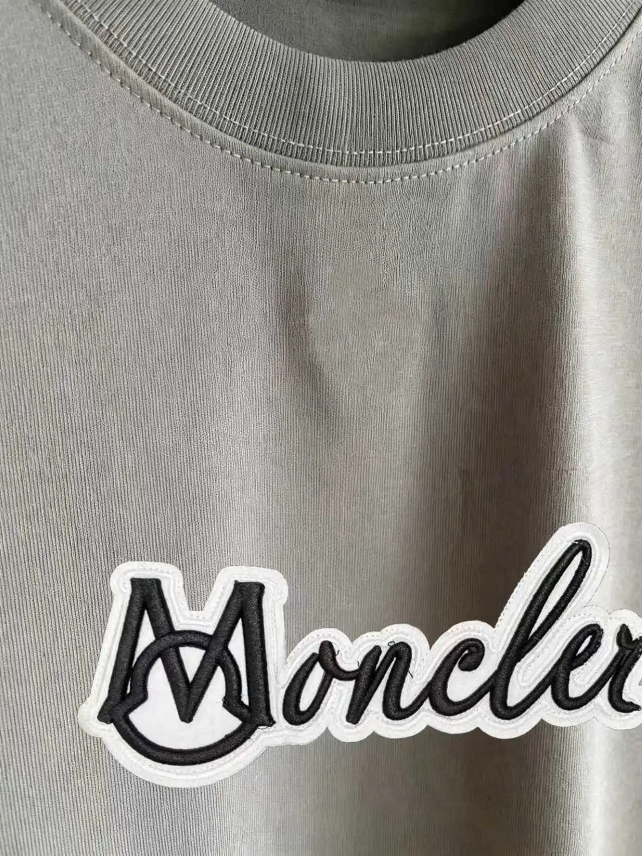 Logo Embroidered Cotton T-Shirt D14020110 — view 7