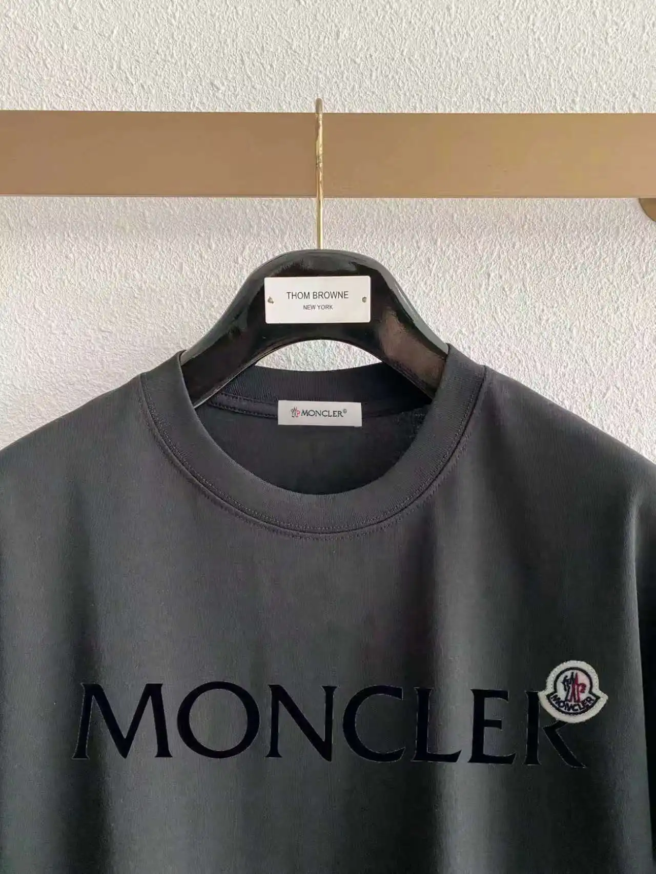 Logo-Embroidered Cotton Jersey T-Shirt D14020107 — view 3