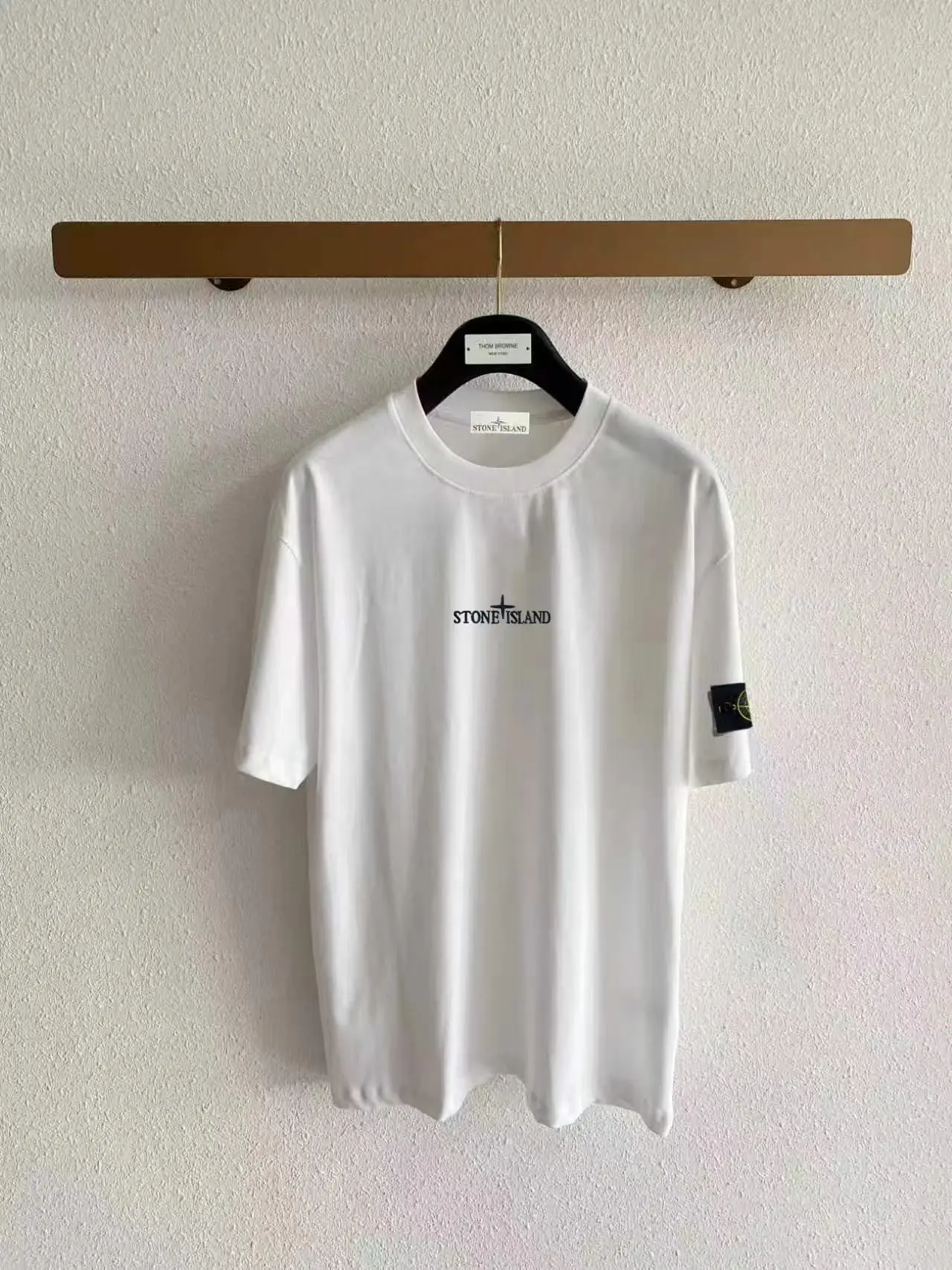 Logo-Embroidered Cotton Jersey T-Shirt D14020124