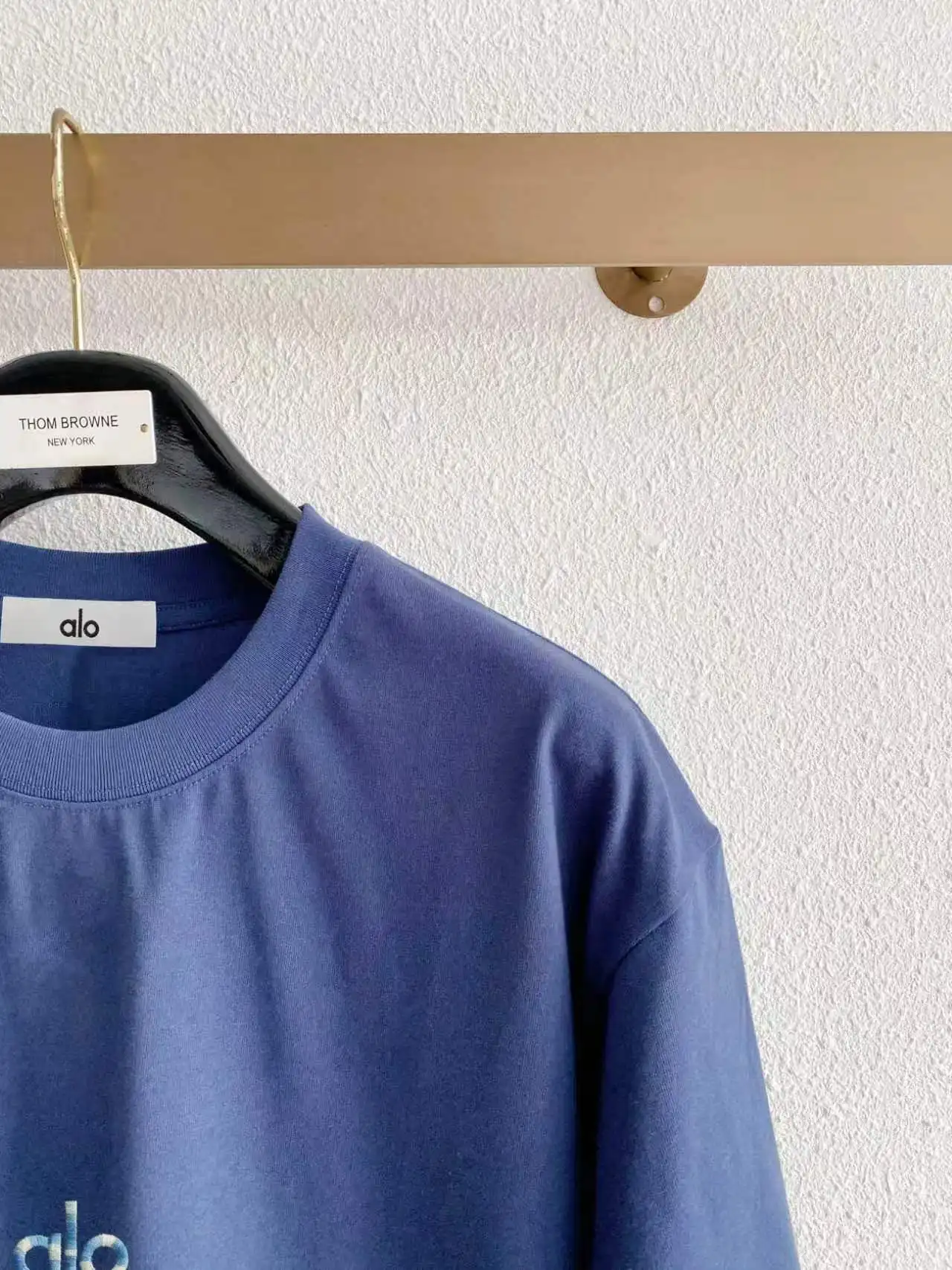 Logo Embroidered Cotton T-Shirt D14020118 — view 4