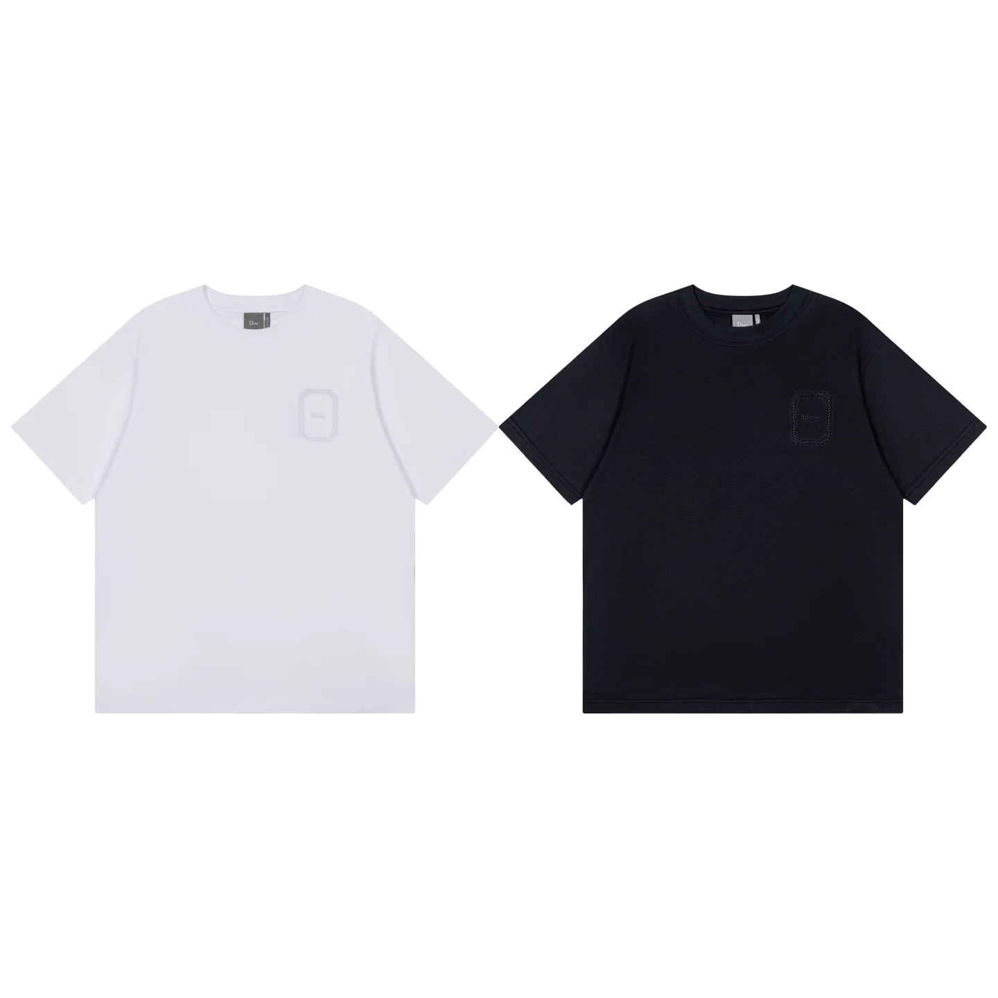 Embroidered Logo Mercerized Cotton T-Shirt D14019869 — view 11