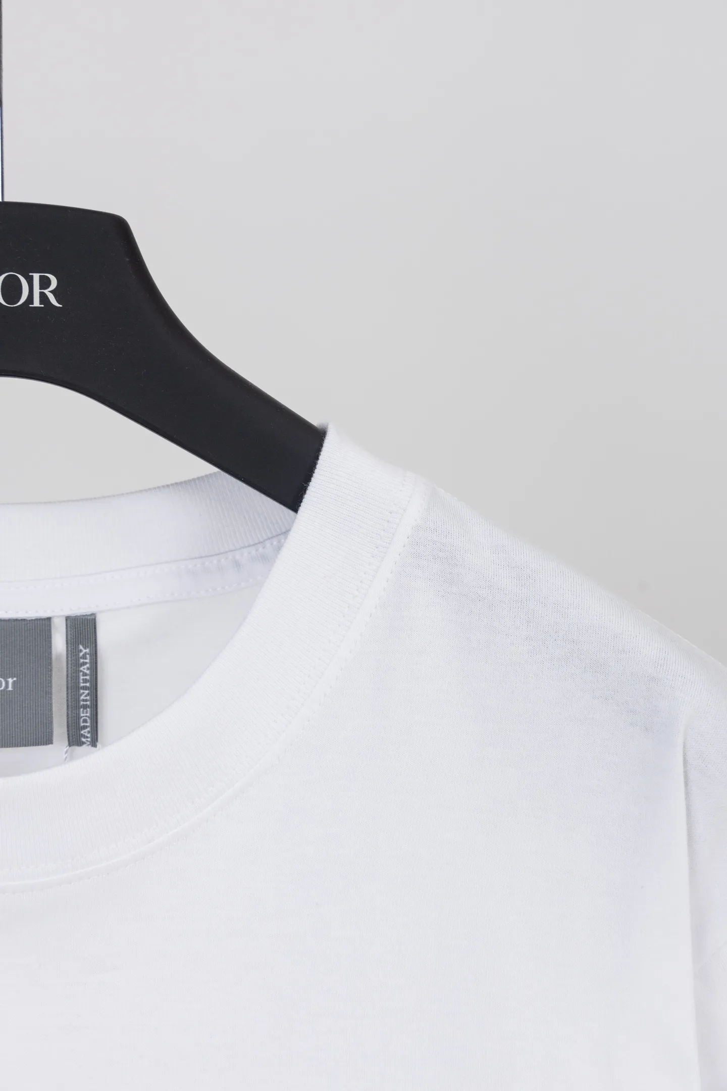 Embroidered Logo Mercerized Cotton T-Shirt D14019868 — view 5