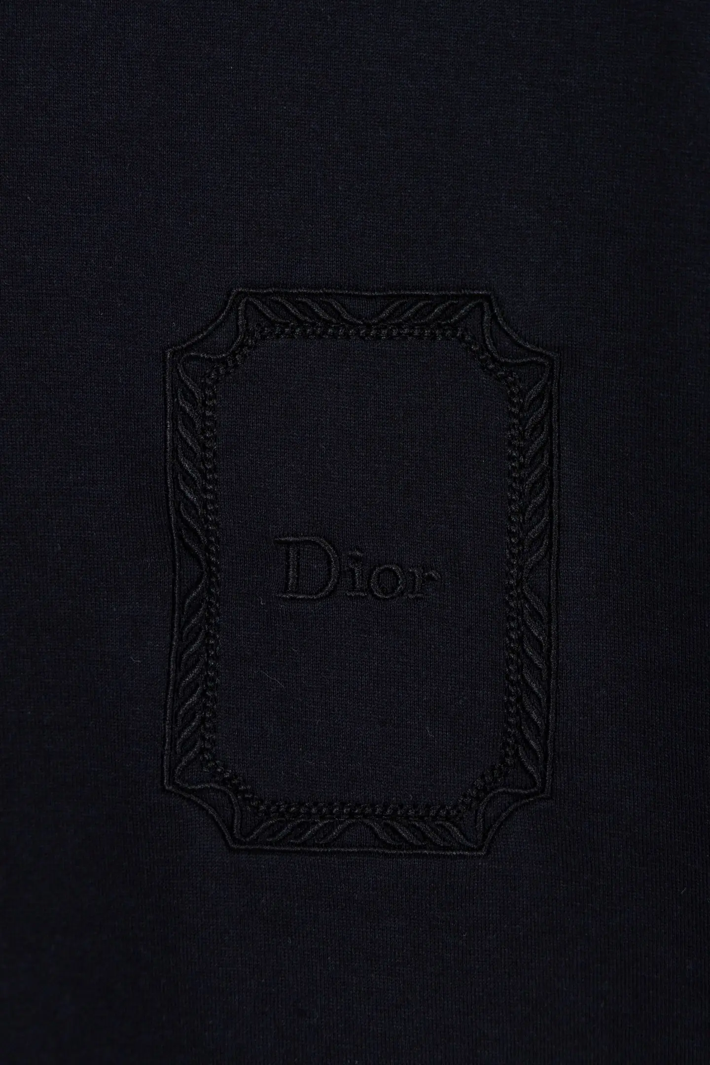 Embroidered Logo Mercerized Cotton T-Shirt D14019866 — view 7