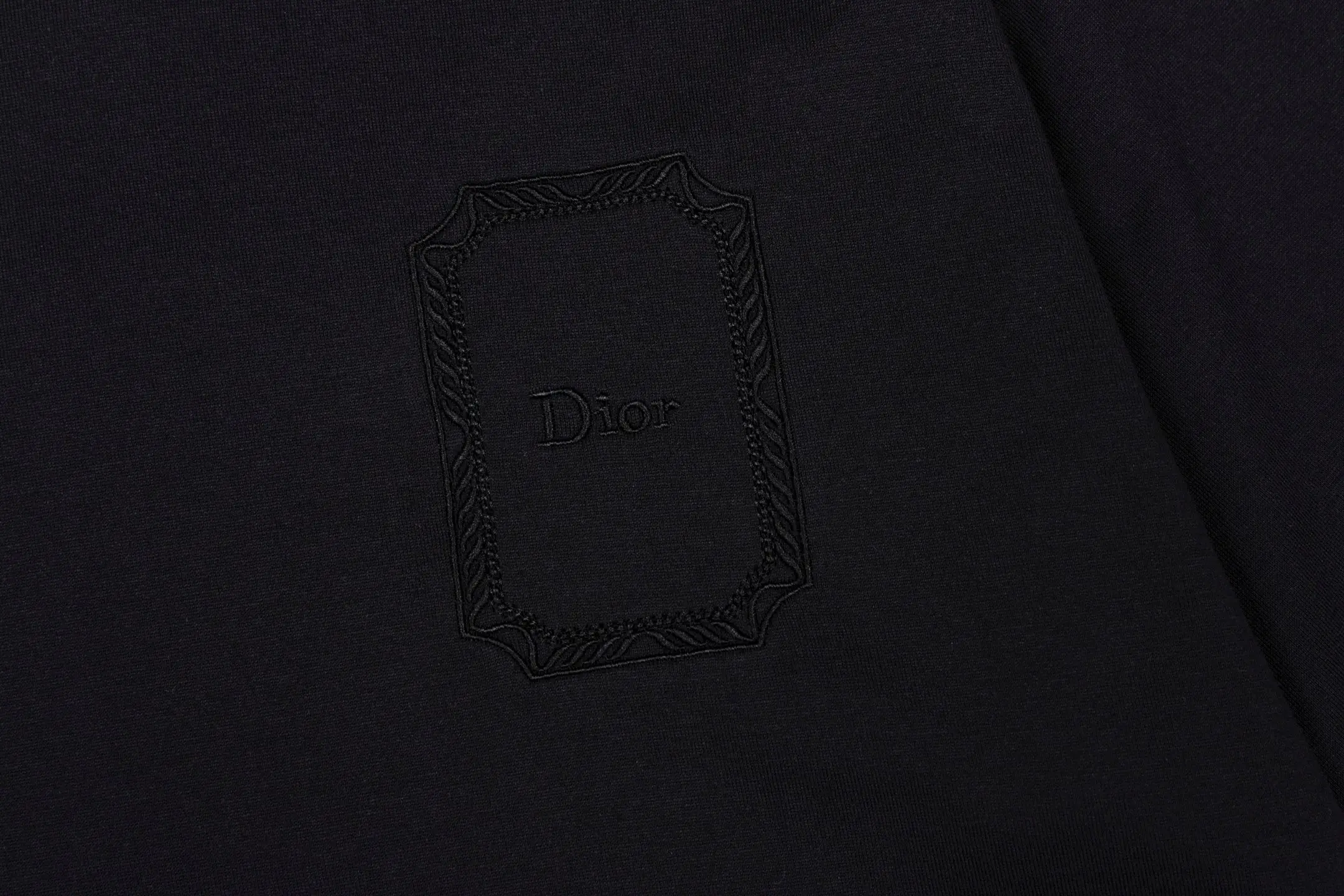 Embroidered Logo Mercerized Cotton T-Shirt D14019867 — view 6