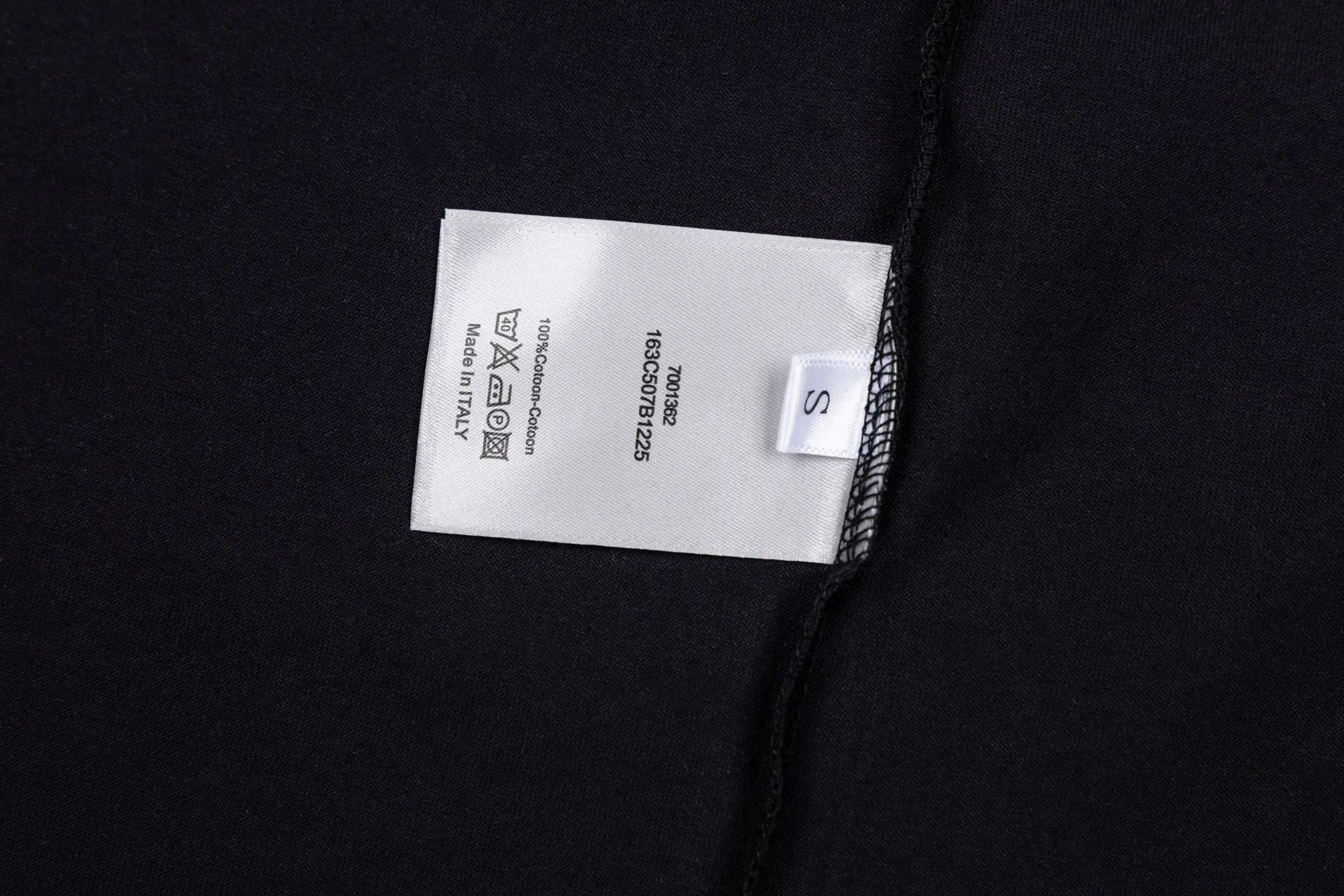 Embroidered Logo Mercerized Cotton T-Shirt D14019867 — view 8