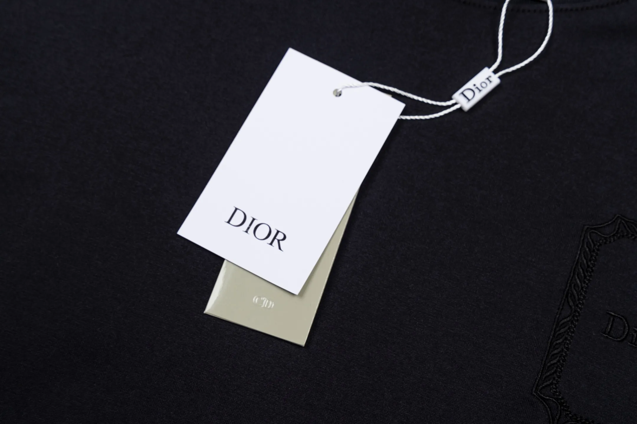 Embroidered Logo Mercerized Cotton T-Shirt D14019867 — view 10