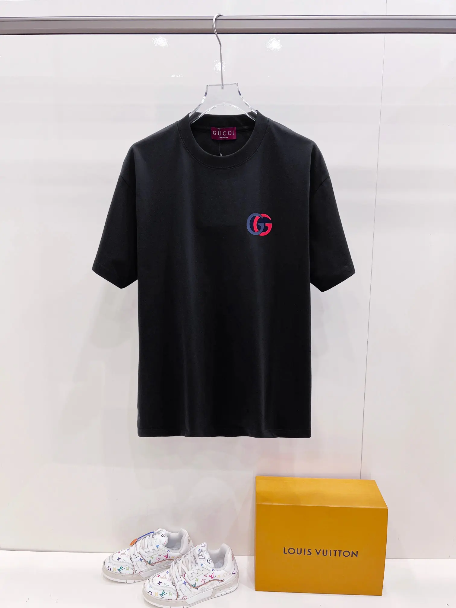 Interlocking G Logo Cotton T-Shirt D15020149