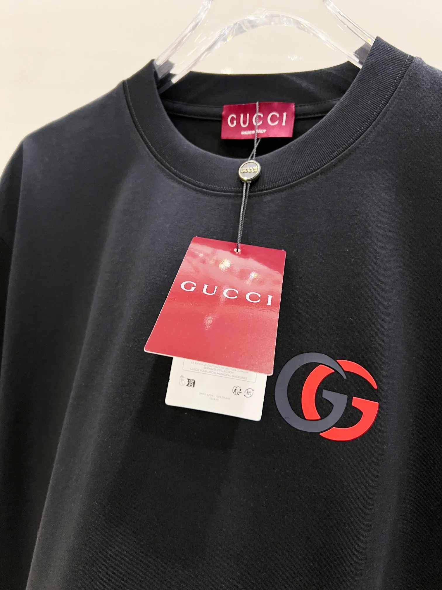 Interlocking G Logo Cotton T-Shirt D15020149 — view 8