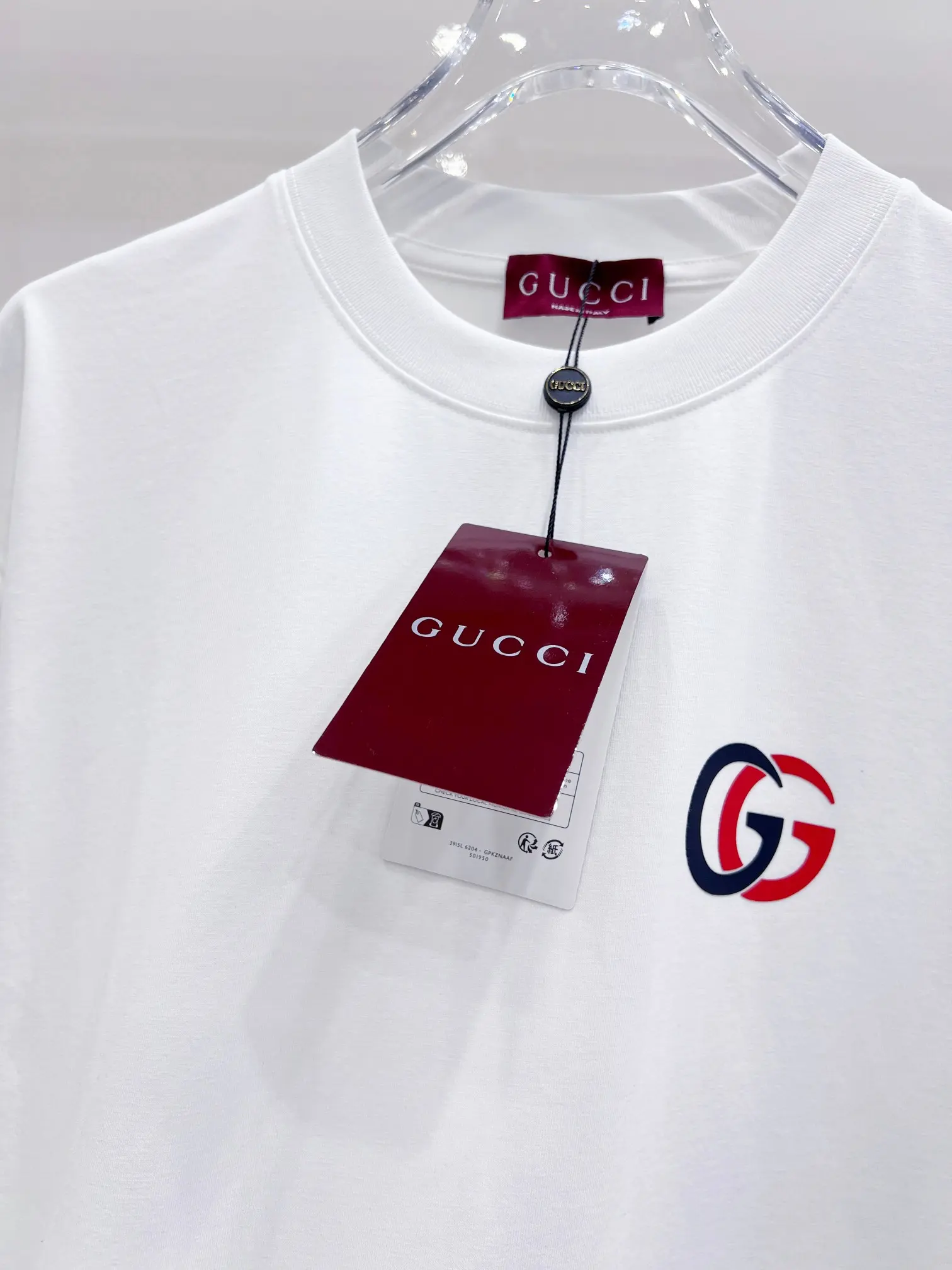 Interlocking G Logo Cotton T-Shirt D15020148 — view 8
