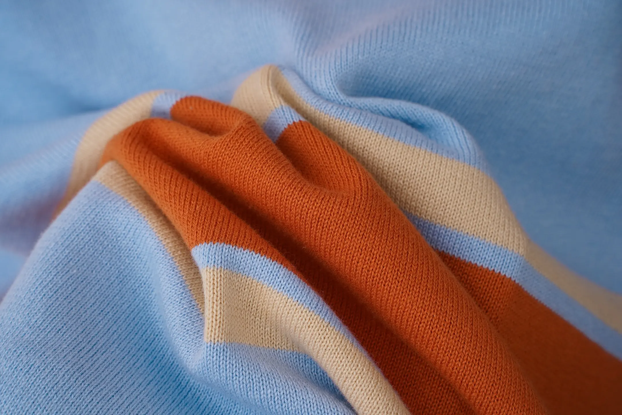 Logo-Embroidered Striped Cotton T-Shirt D15019812 — view 13