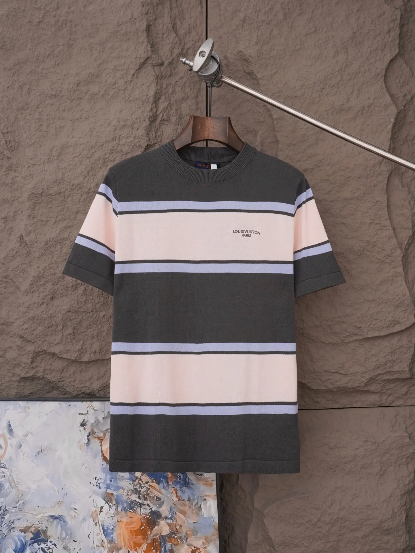 Striped Cotton Crew-Neck T-Shirt D15019811