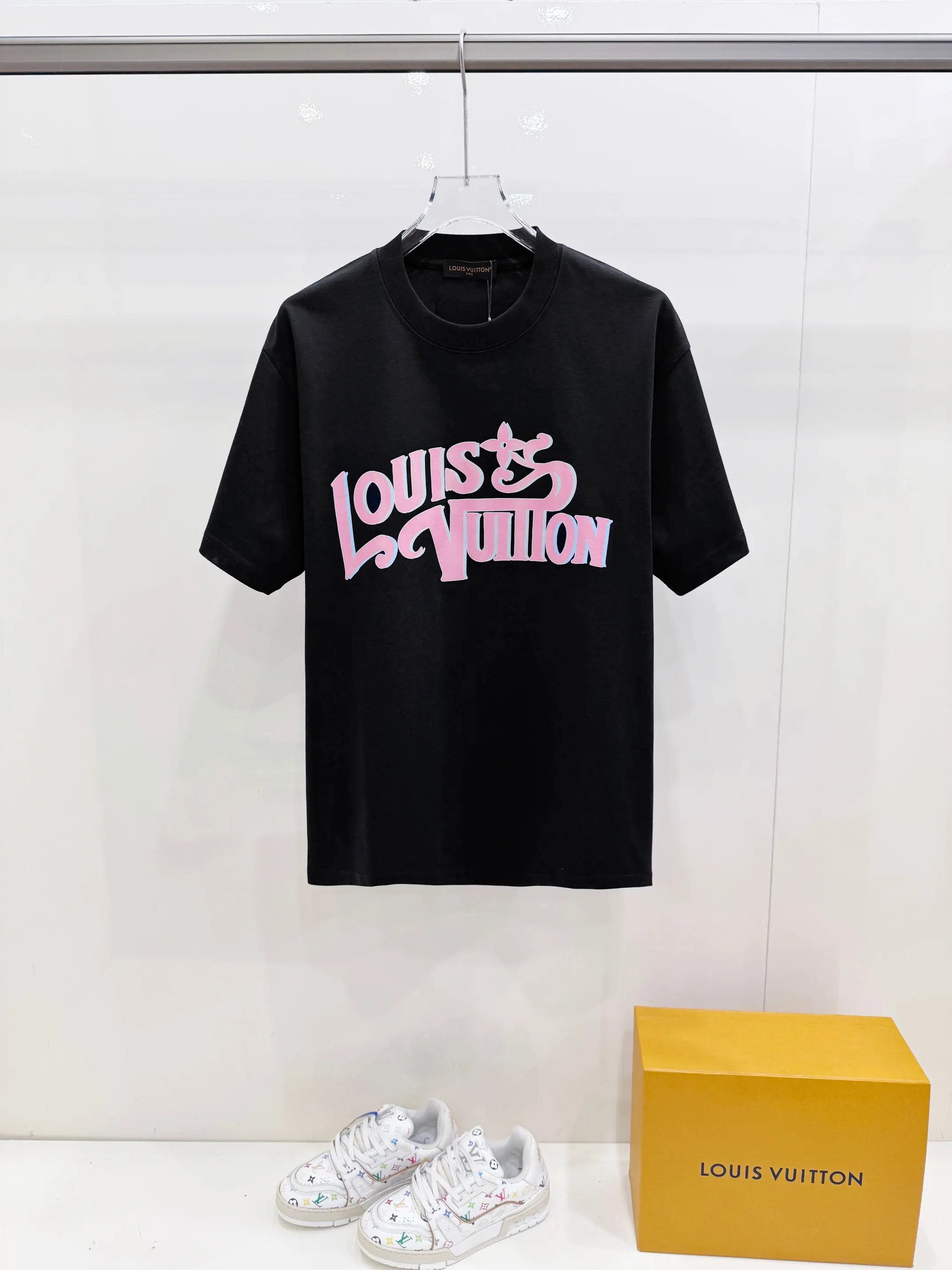 Logo Print Cotton-Blend T-Shirt D15020151