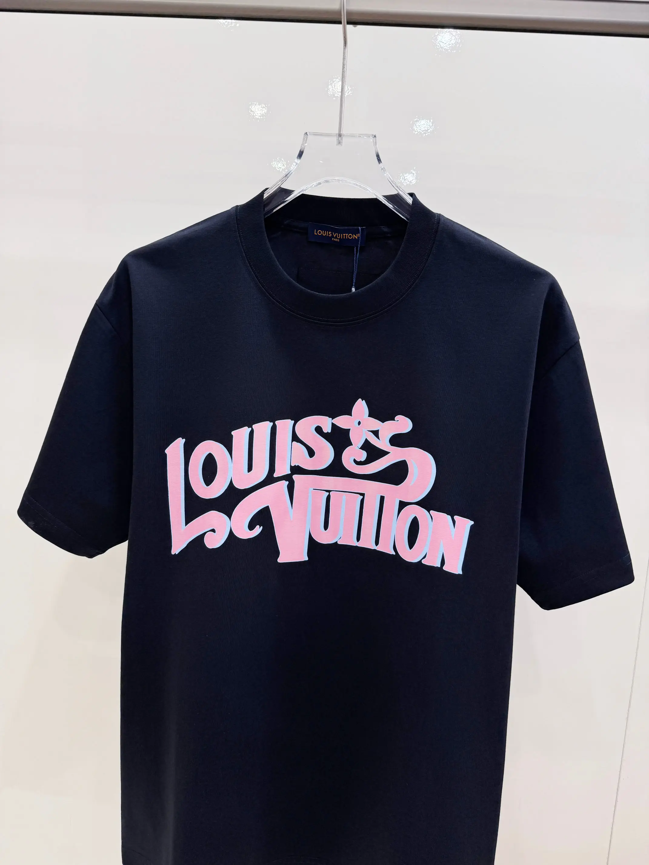 Logo Print Cotton-Blend T-Shirt D15020151 — view 5