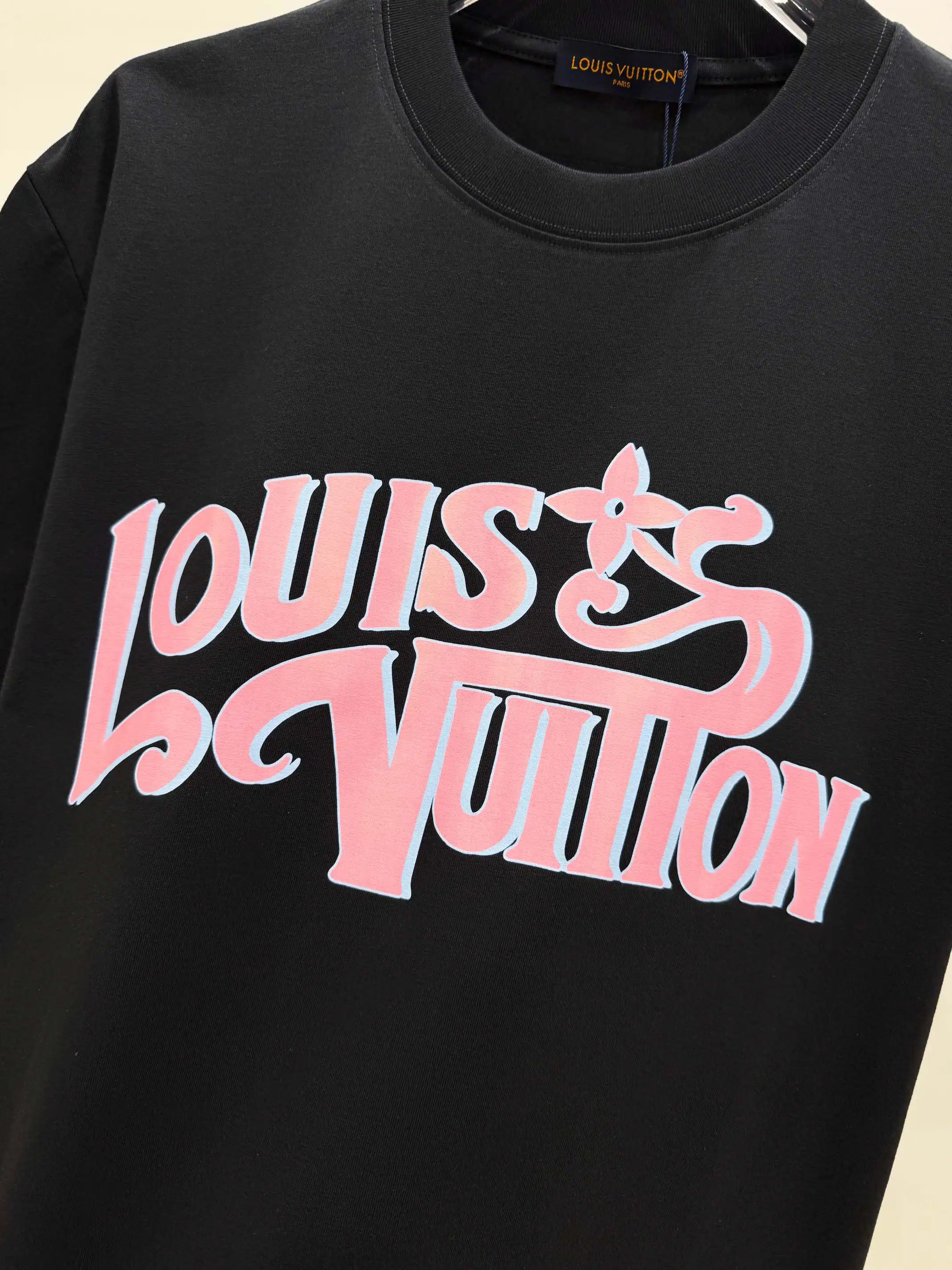 Logo Print Cotton-Blend T-Shirt D15020151 — view 6