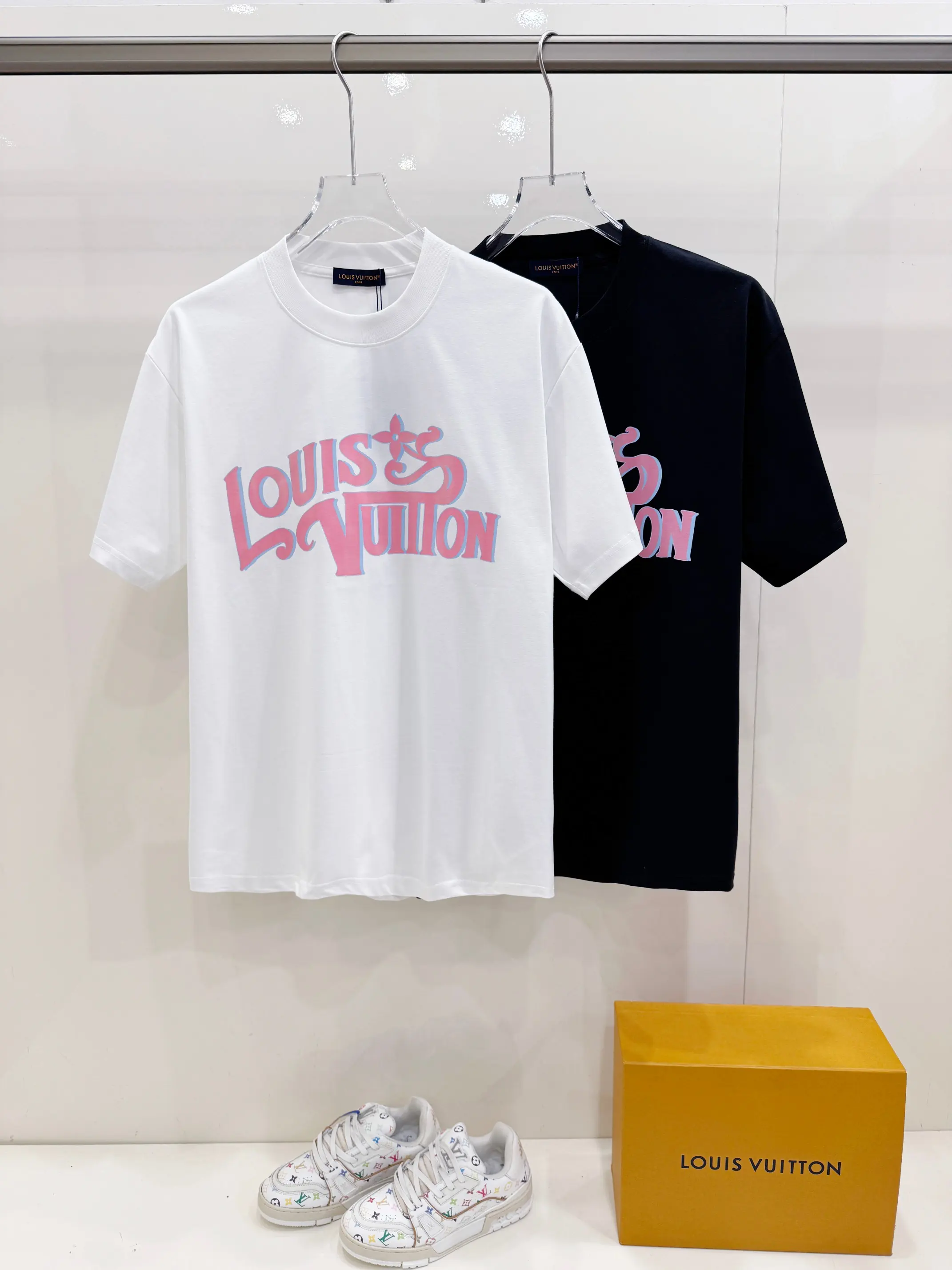 Logo Print Cotton-Blend T-Shirt D15020151 — view 9