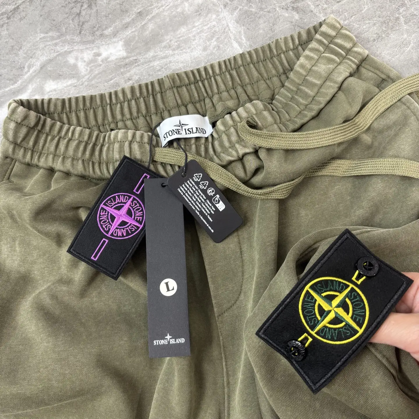 Garment-Dyed Cotton-Jersey Sweatpants D15021463 — view 8