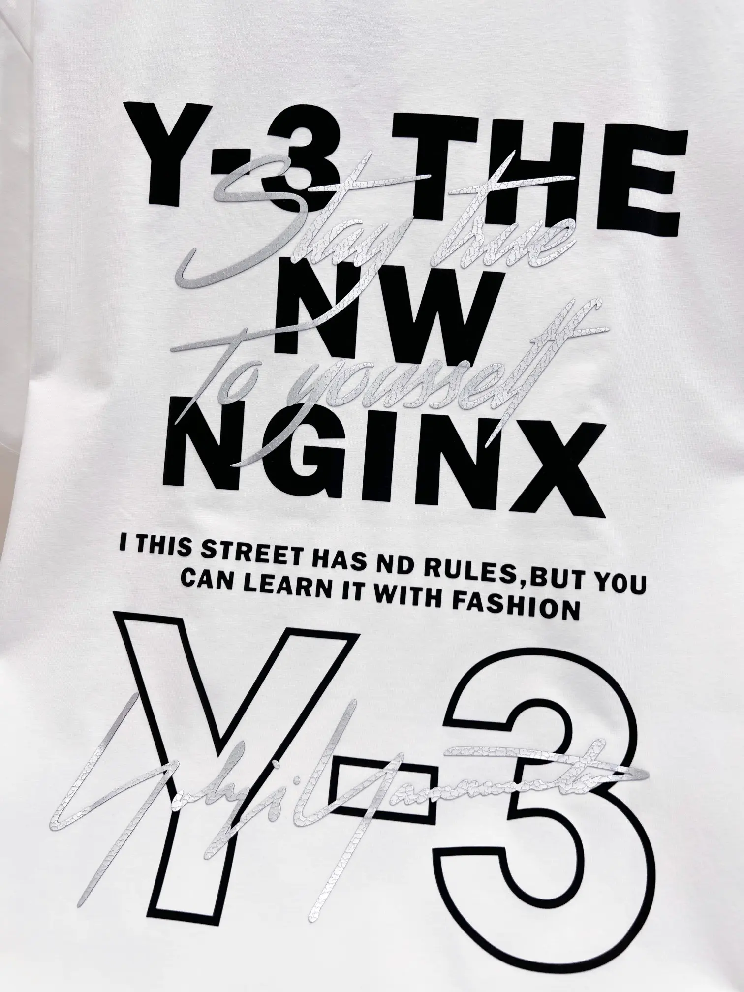 Logo Print Cotton-Blend T-Shirt D15020137 — view 6