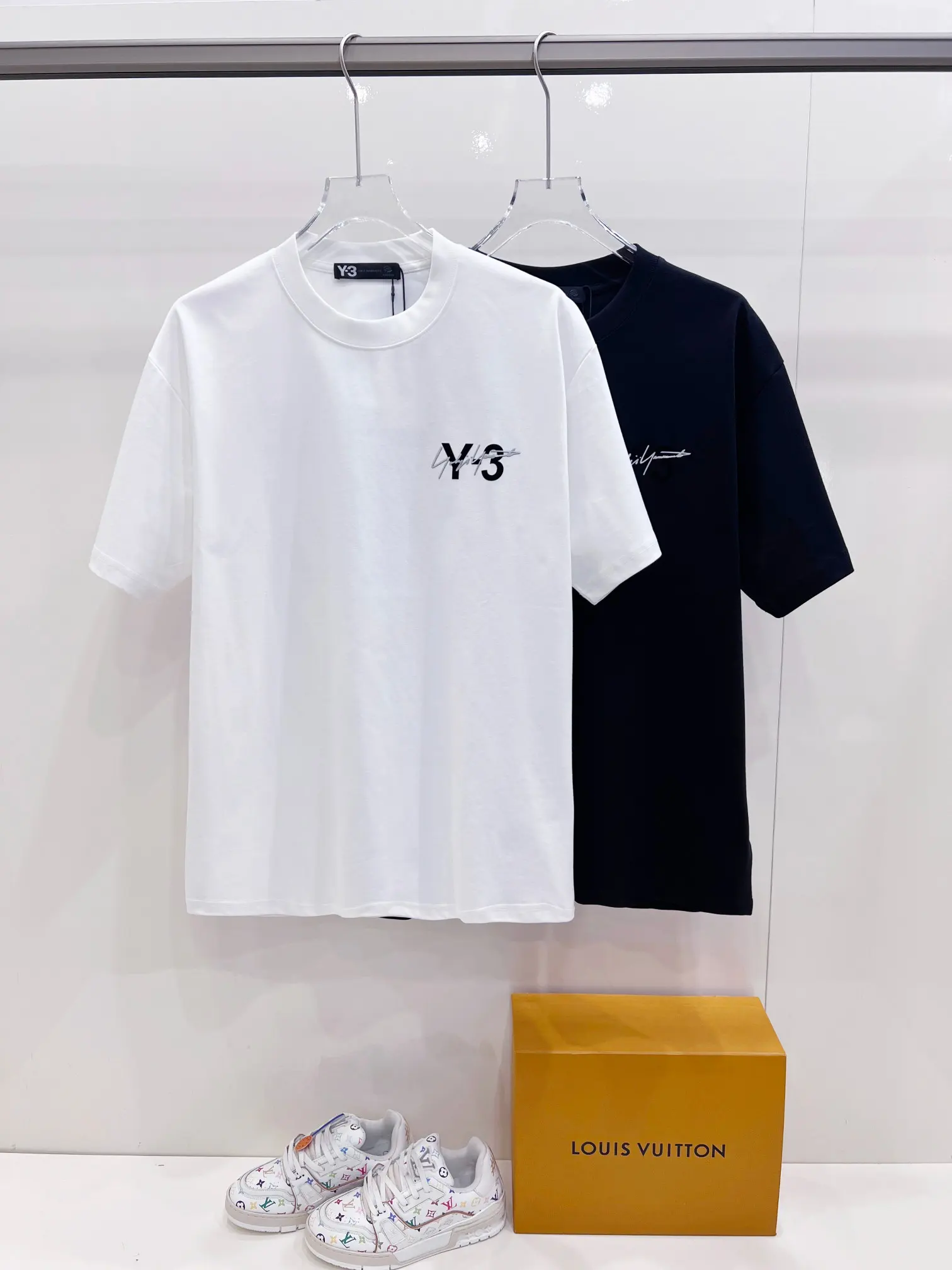 Logo Print Cotton-Blend T-Shirt D15020137 — view 9