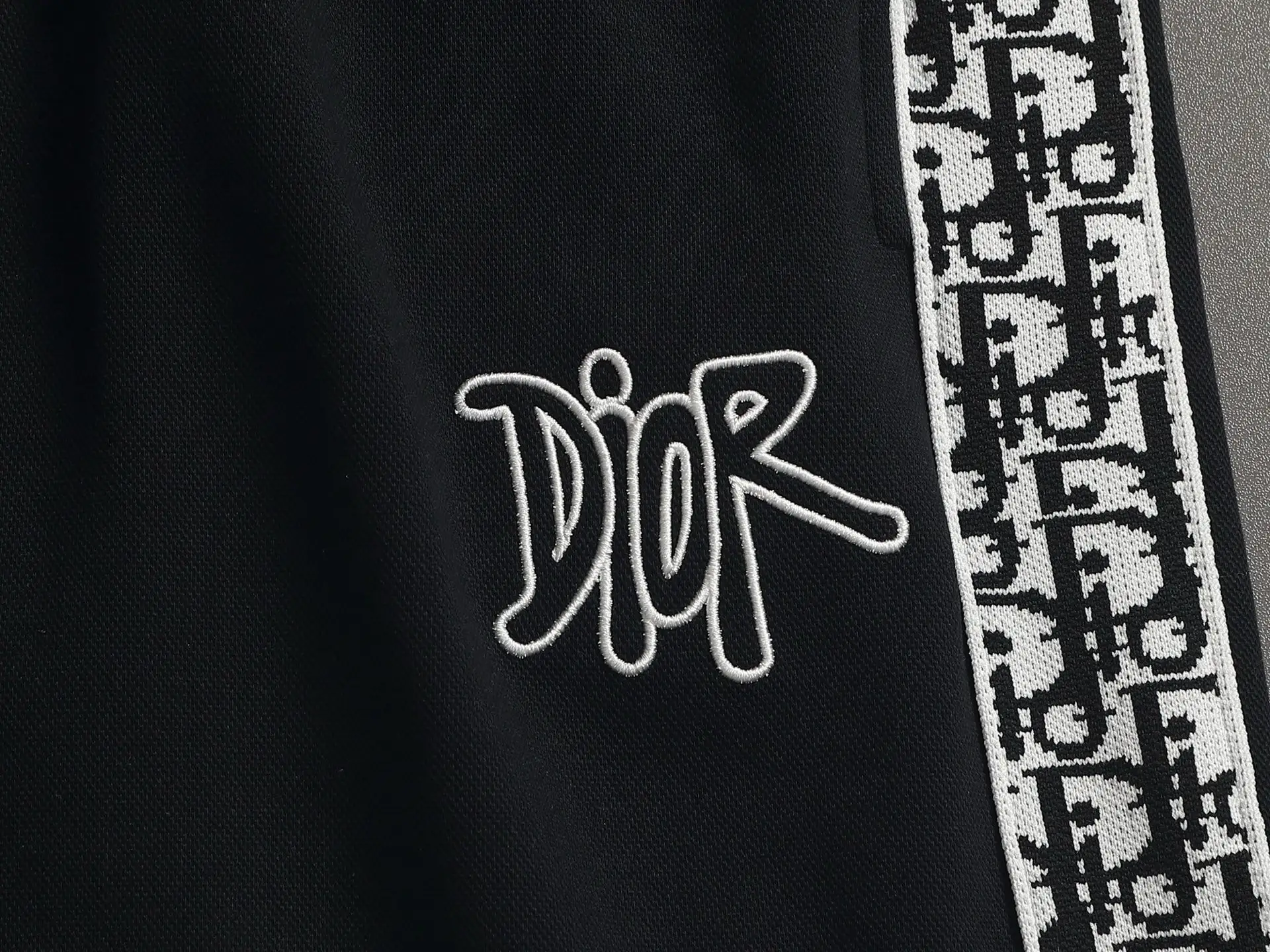 Logo-Embroidered Cotton-Terry Shorts D15520180 — view 4