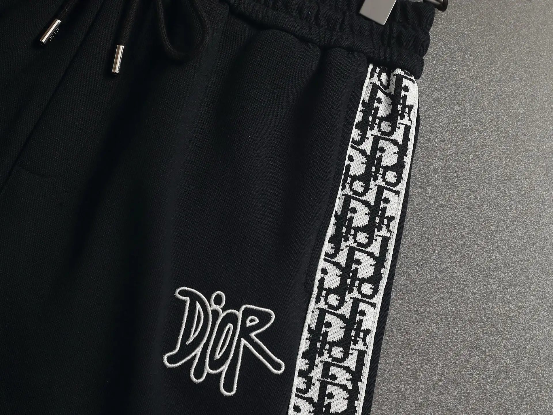 Logo-Embroidered Cotton-Terry Shorts D15520180 — view 5