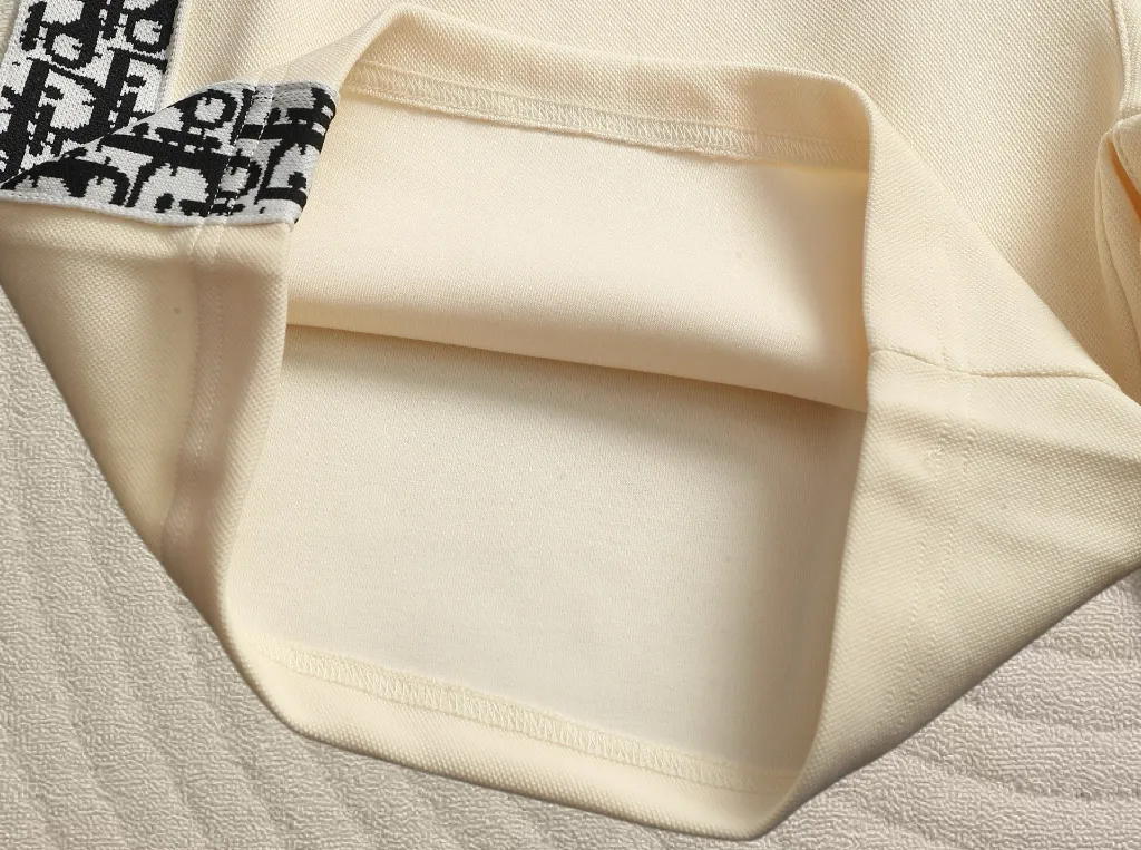 Oblique Logo Tape Cotton-Jersey Shorts D15520179 — view 12