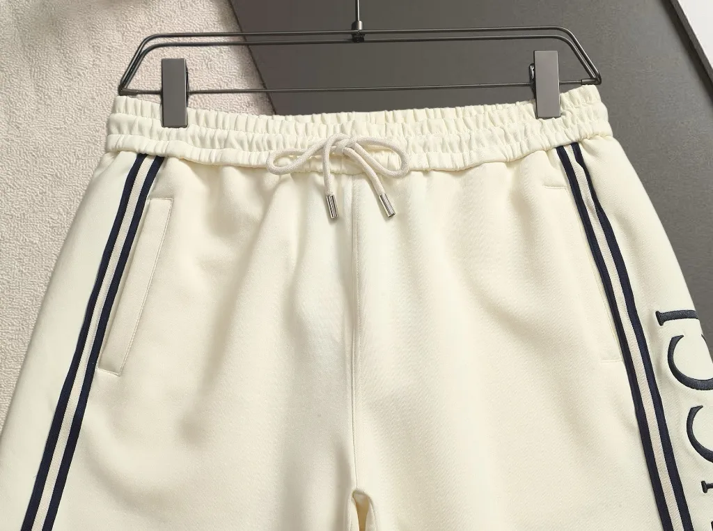 Logo-Embroidered Webbing Cotton-Jersey Shorts D15520182 — view 4