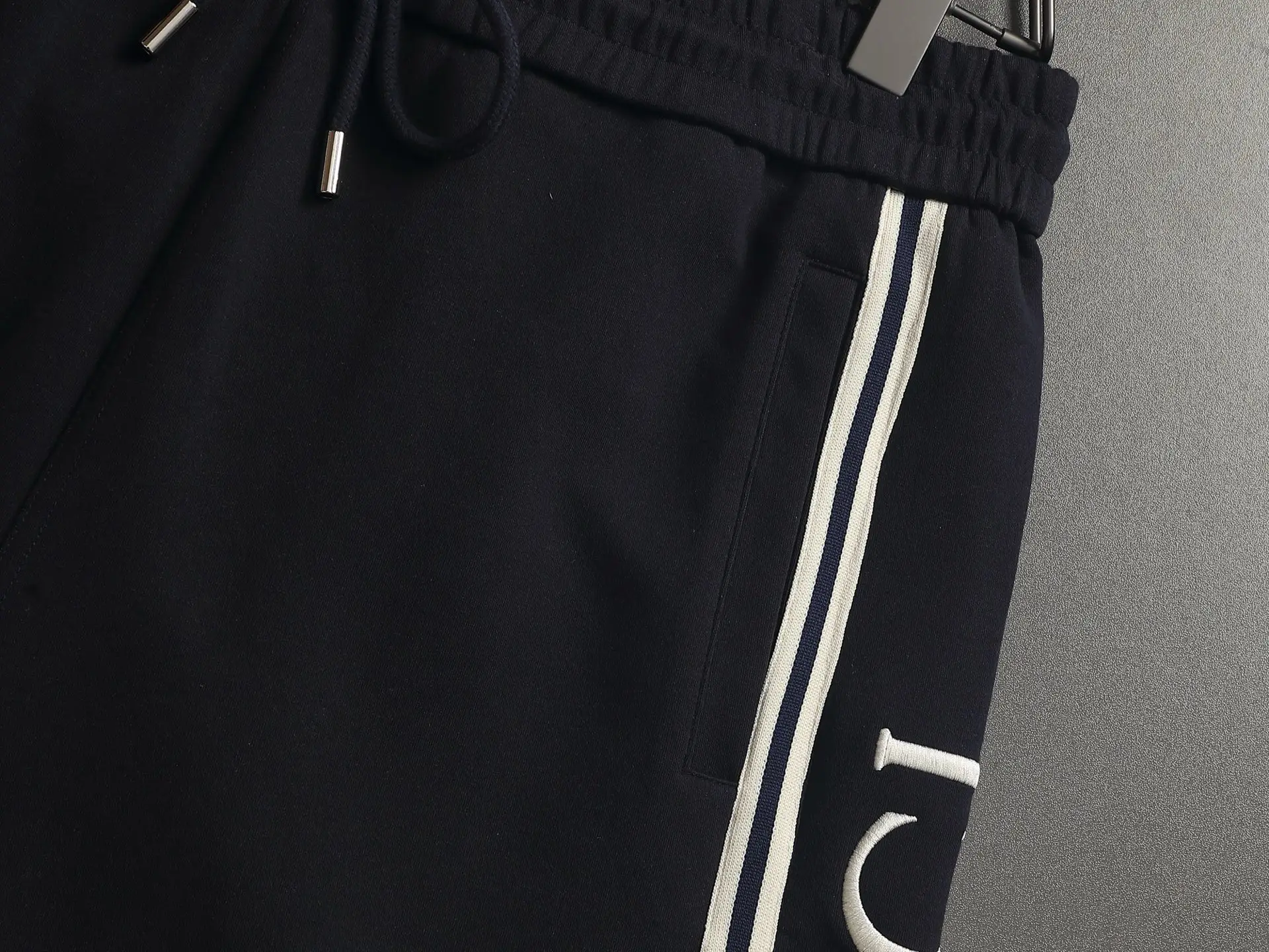 Logo-Embroidered Cotton-Jersey Shorts D15520181 — view 6