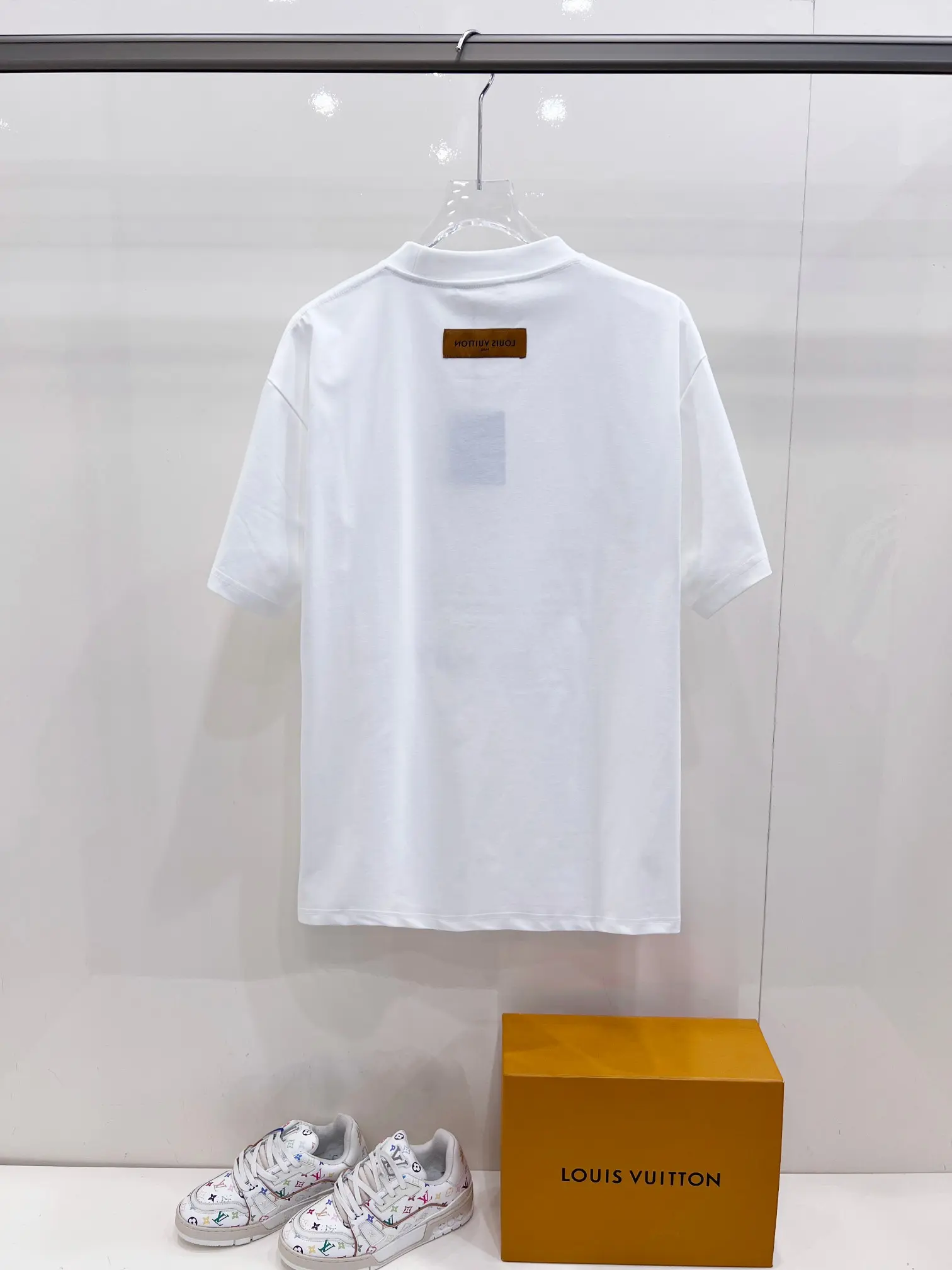 Floral 3D Logo Cotton-Blend T-Shirt D15520152 — view 2
