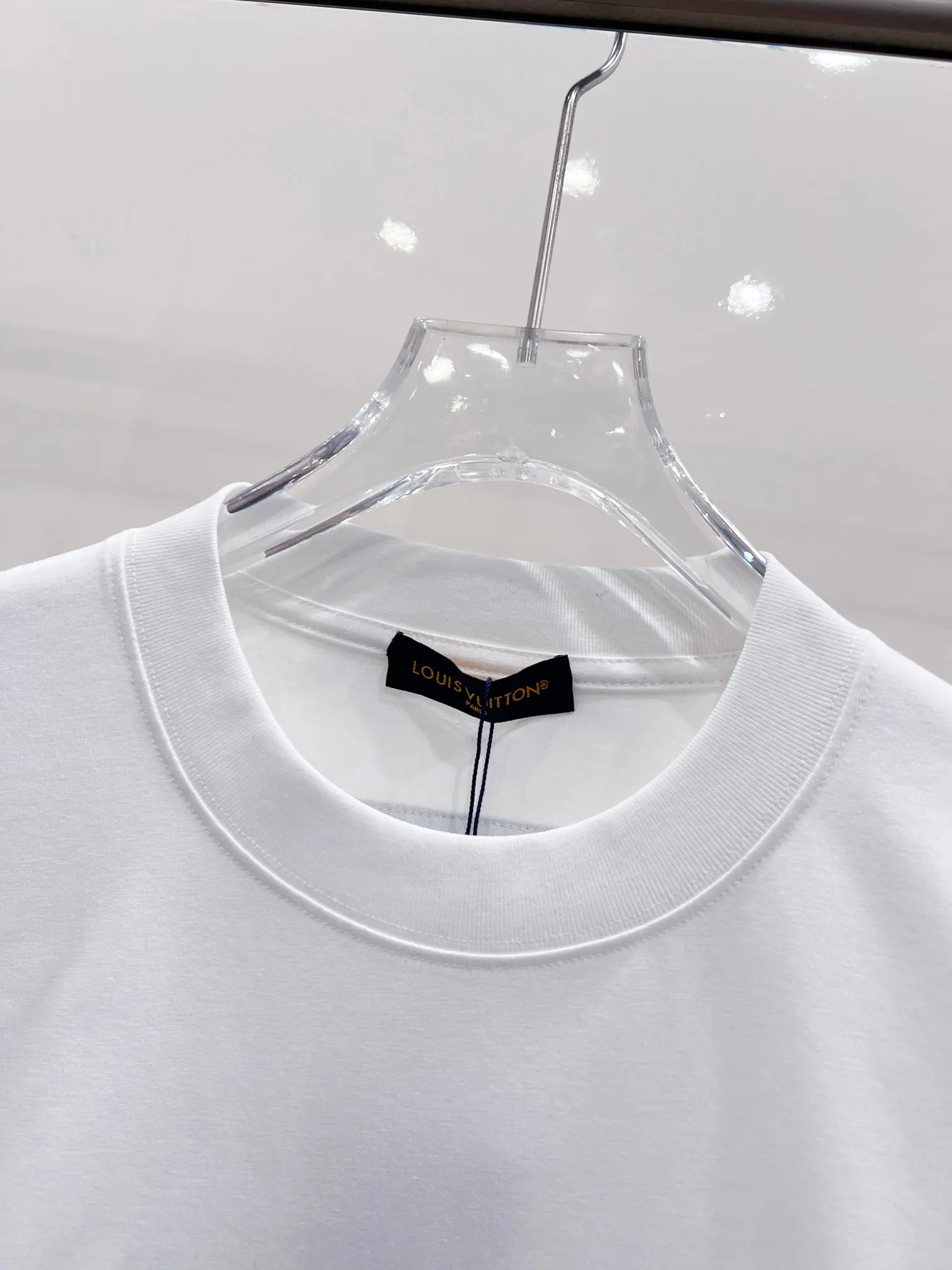 Floral 3D Logo Cotton-Blend T-Shirt D15520152 — view 3