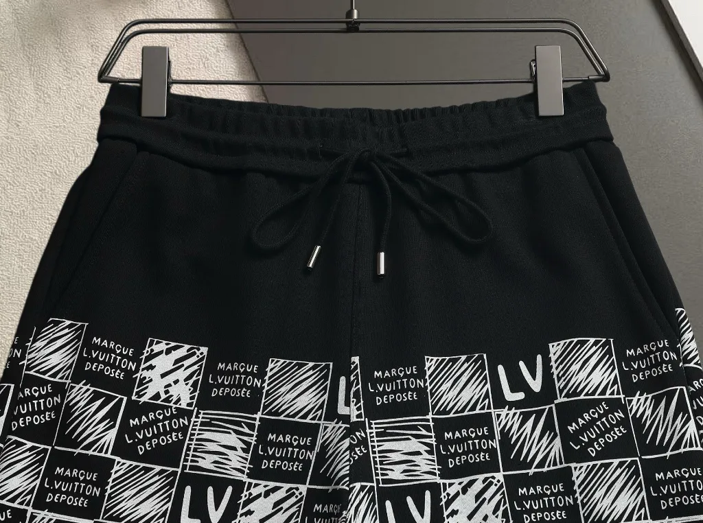 Logo-Print Cotton-Jersey Drawstring Shorts D15520184 — view 4