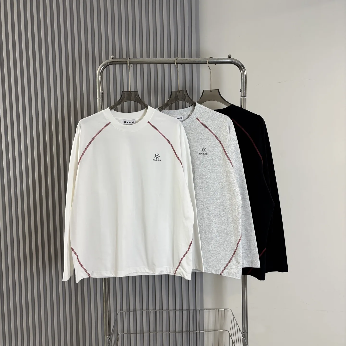 Kailas Combed Cotton Long-Sleeve T-Shirt D16021461