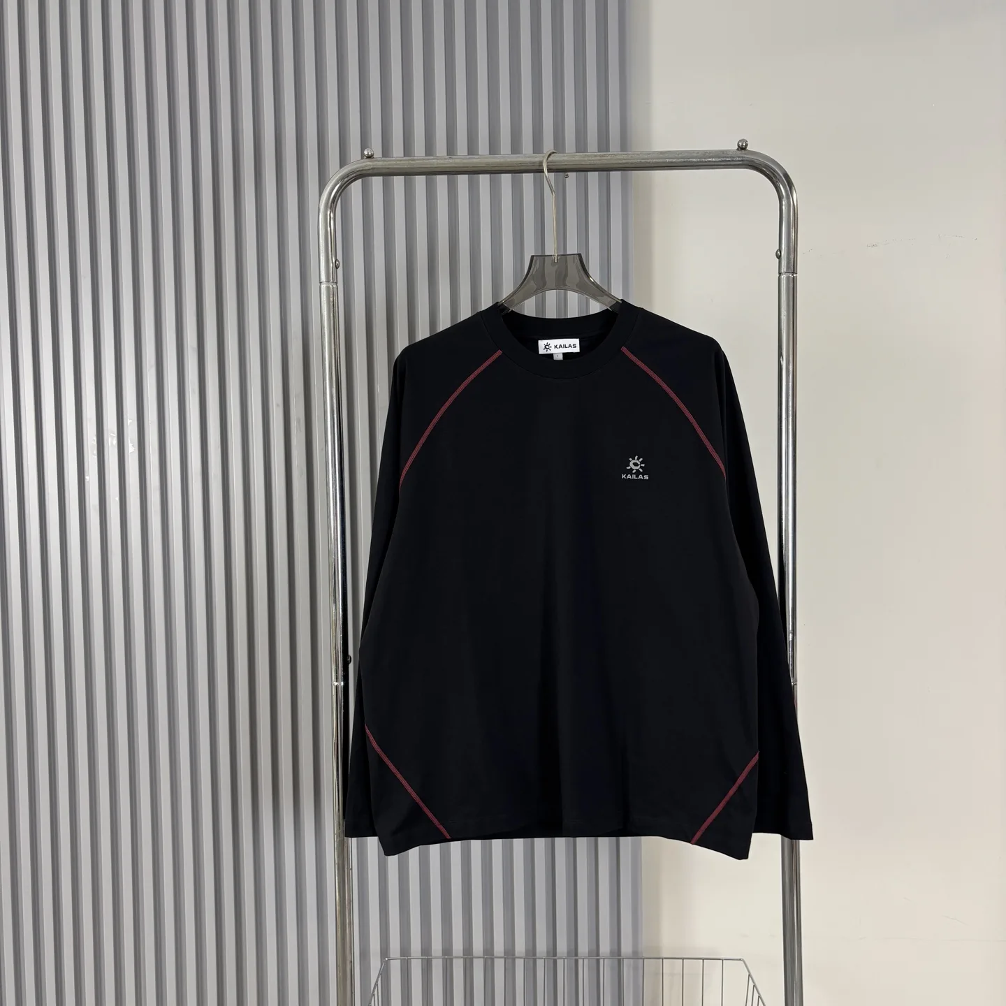 Kailas Combed Cotton Long-Sleeve T-Shirt D16021461 — view 5
