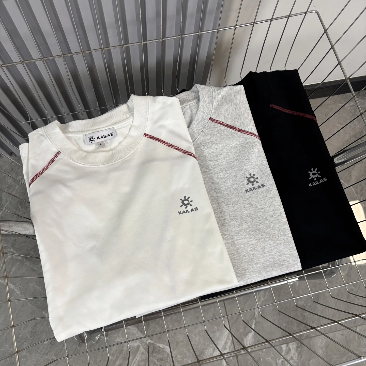 Kailas Combed Cotton Long-Sleeve T-Shirt D16021461 — view 8