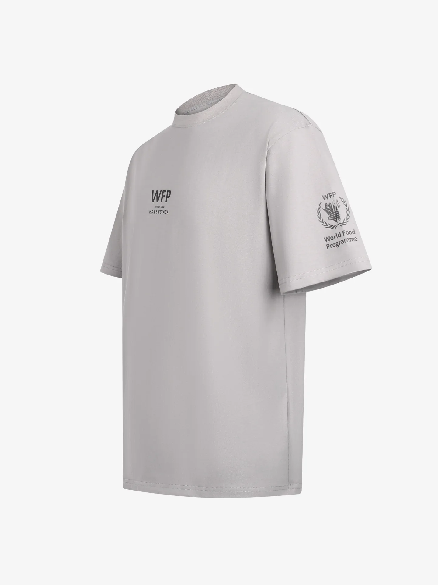 WFP Logo Print Cotton T-Shirt D16021556 — view 3