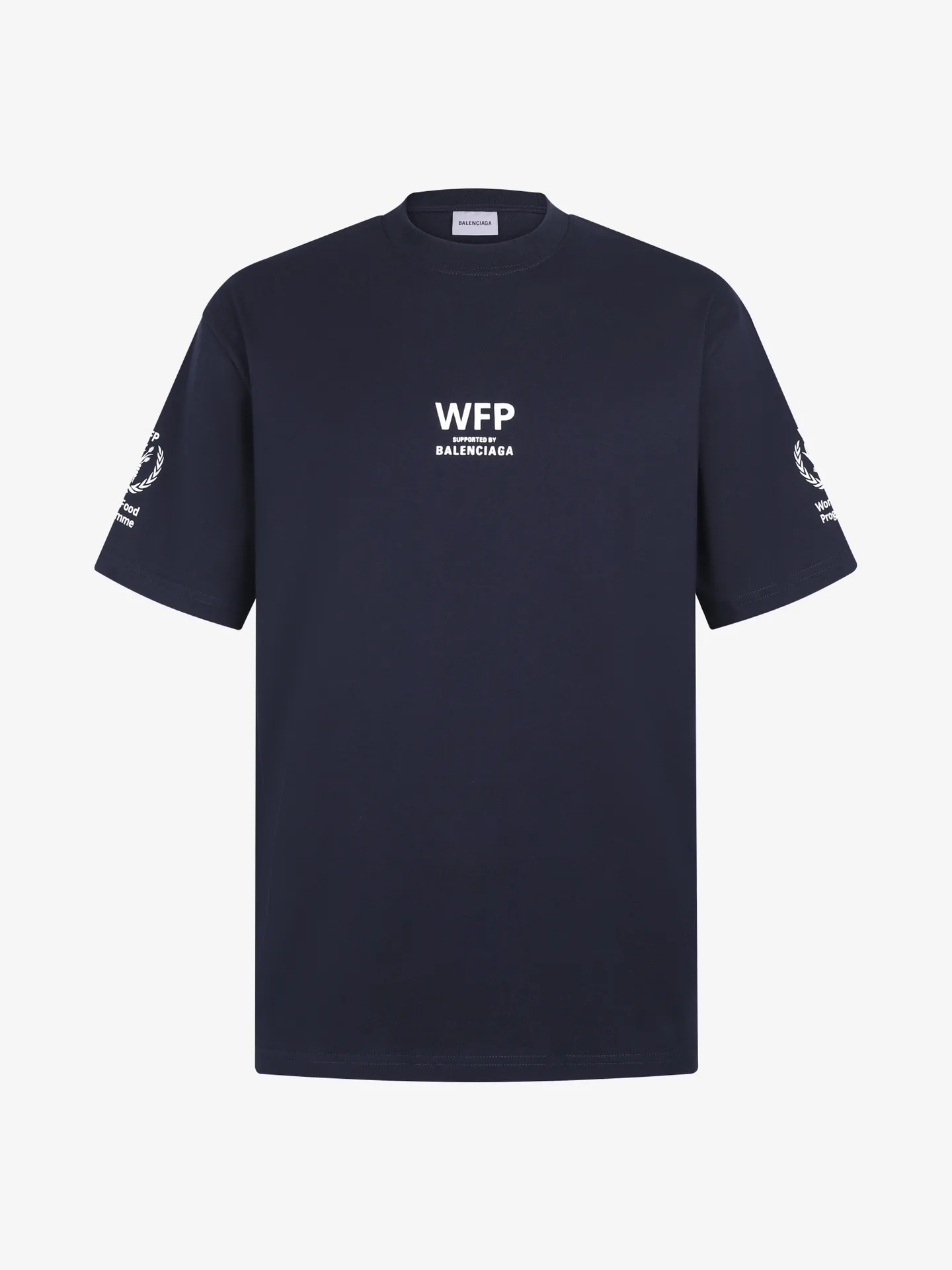 WFP Logo Print Cotton T-Shirt D16021555