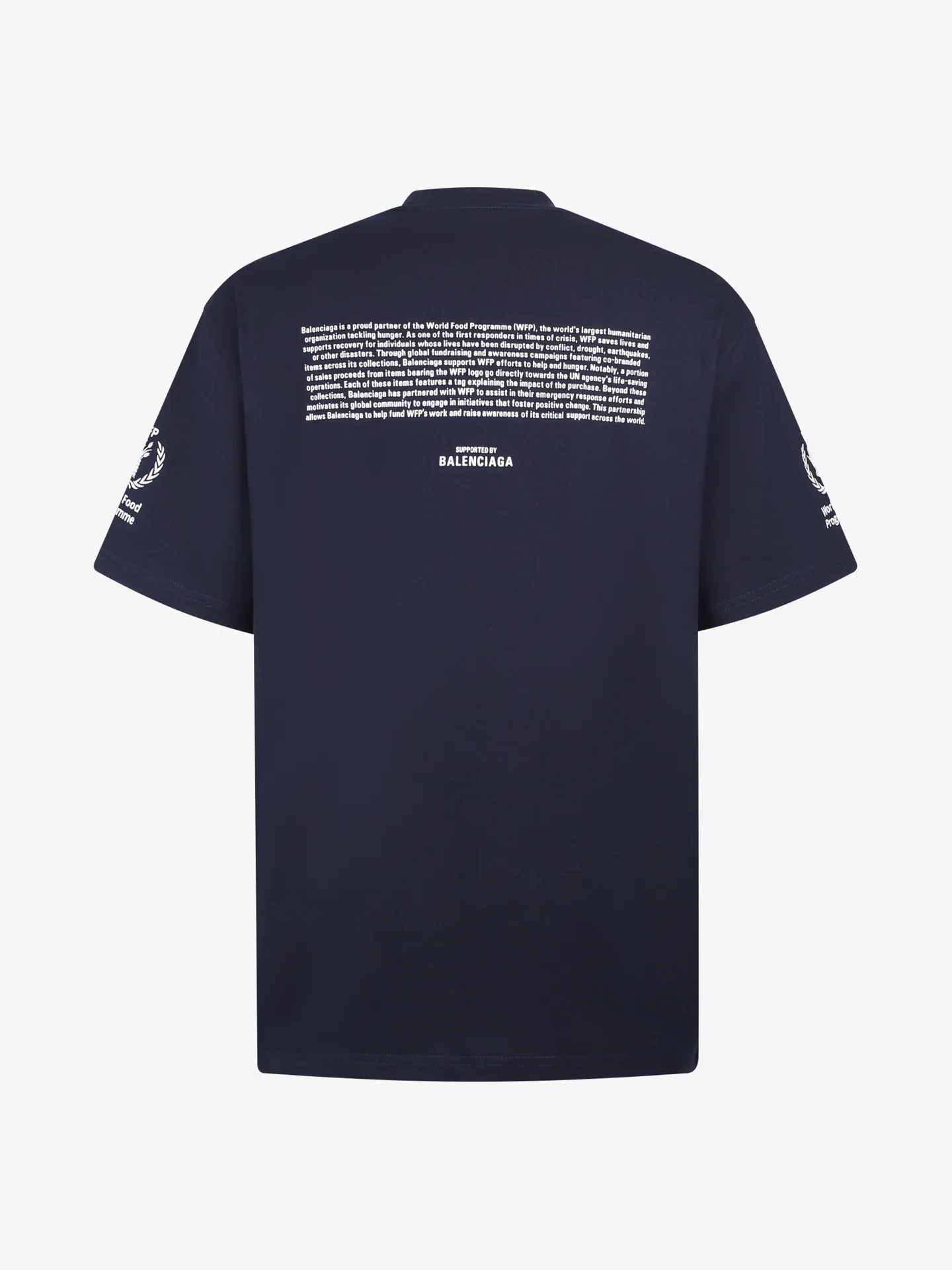 WFP Logo Print Cotton T-Shirt D16021555 — view 2