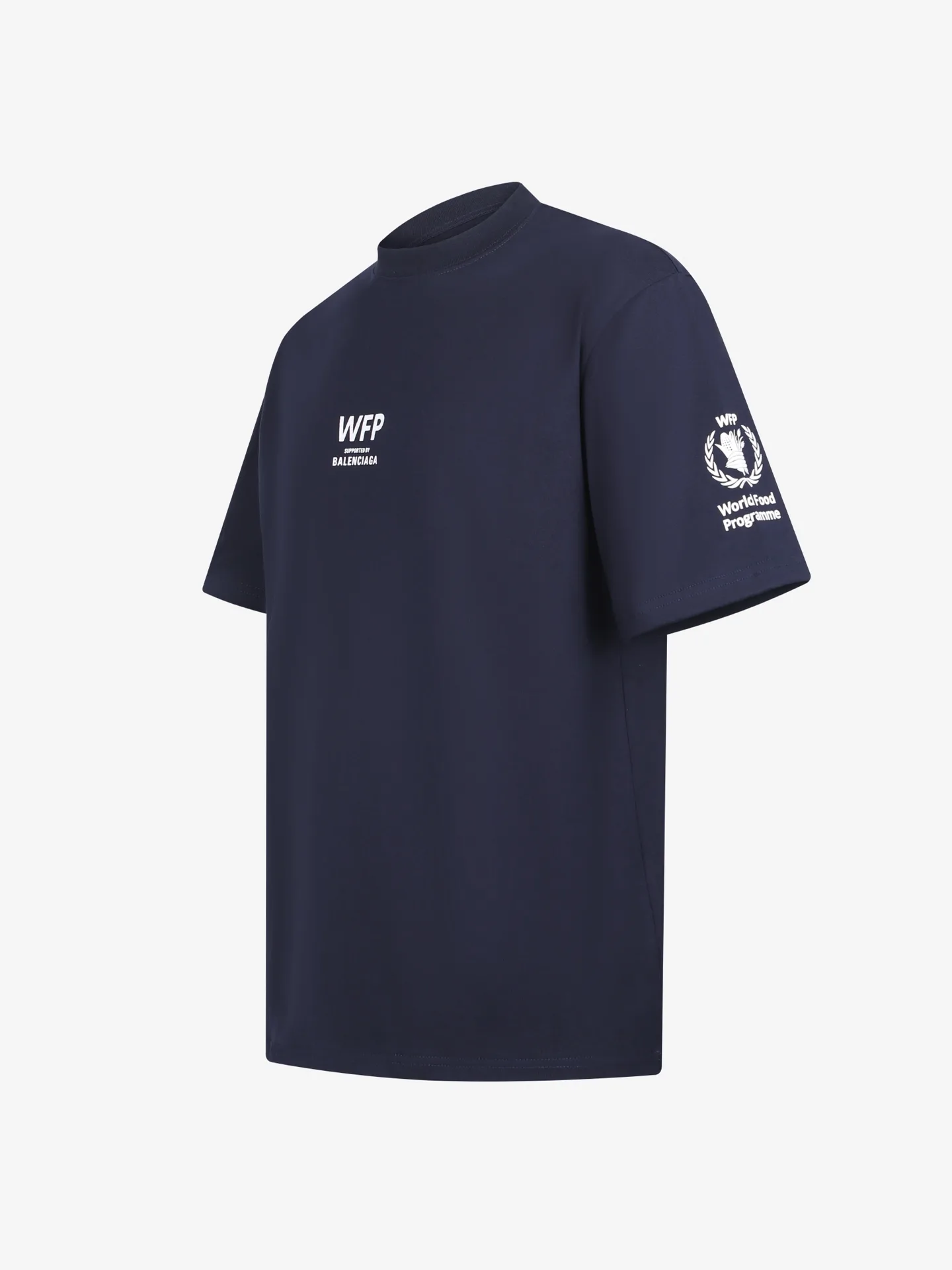 WFP Logo Print Cotton T-Shirt D16021555 — view 3