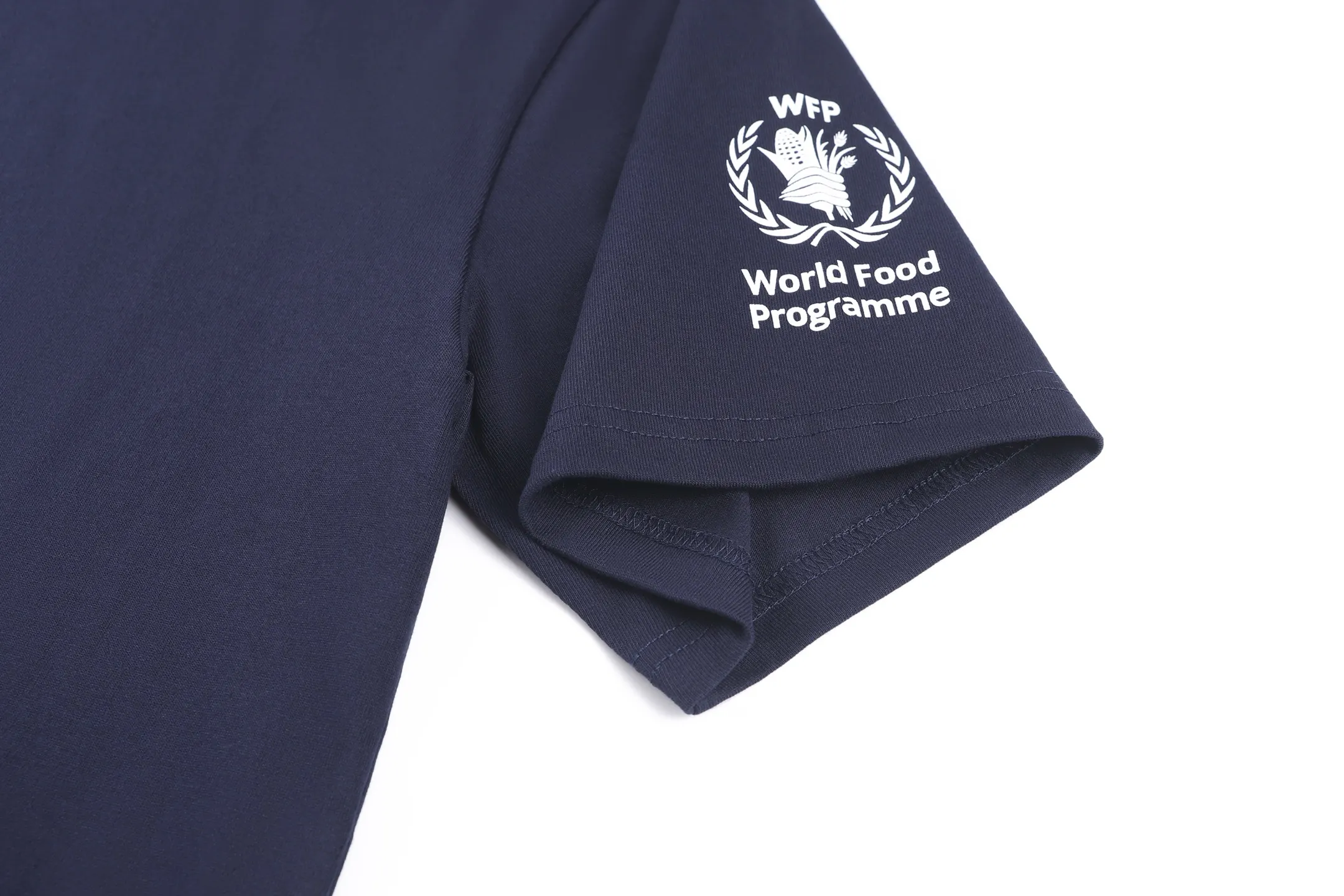 WFP Logo Print Cotton T-Shirt D16021555 — view 8