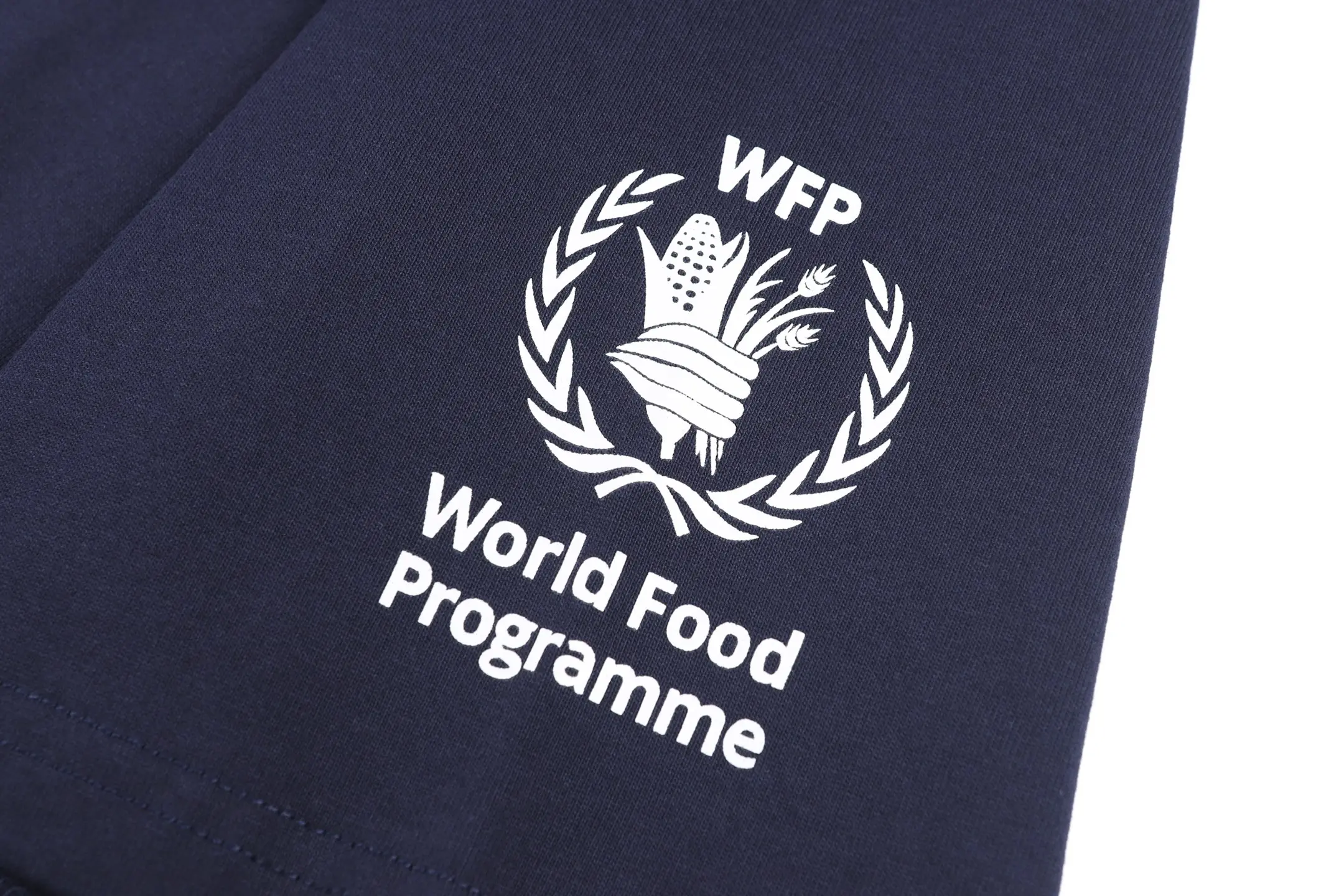 WFP Logo Print Cotton T-Shirt D16021555 — view 9