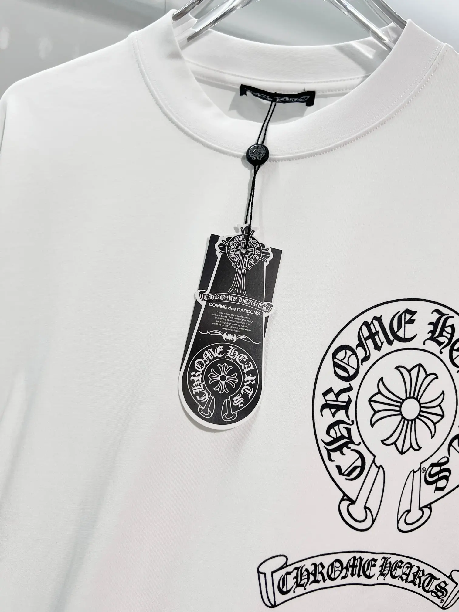 Horseshoe Logo Long-Sleeve Cotton T-Shirt D16022881 — view 7