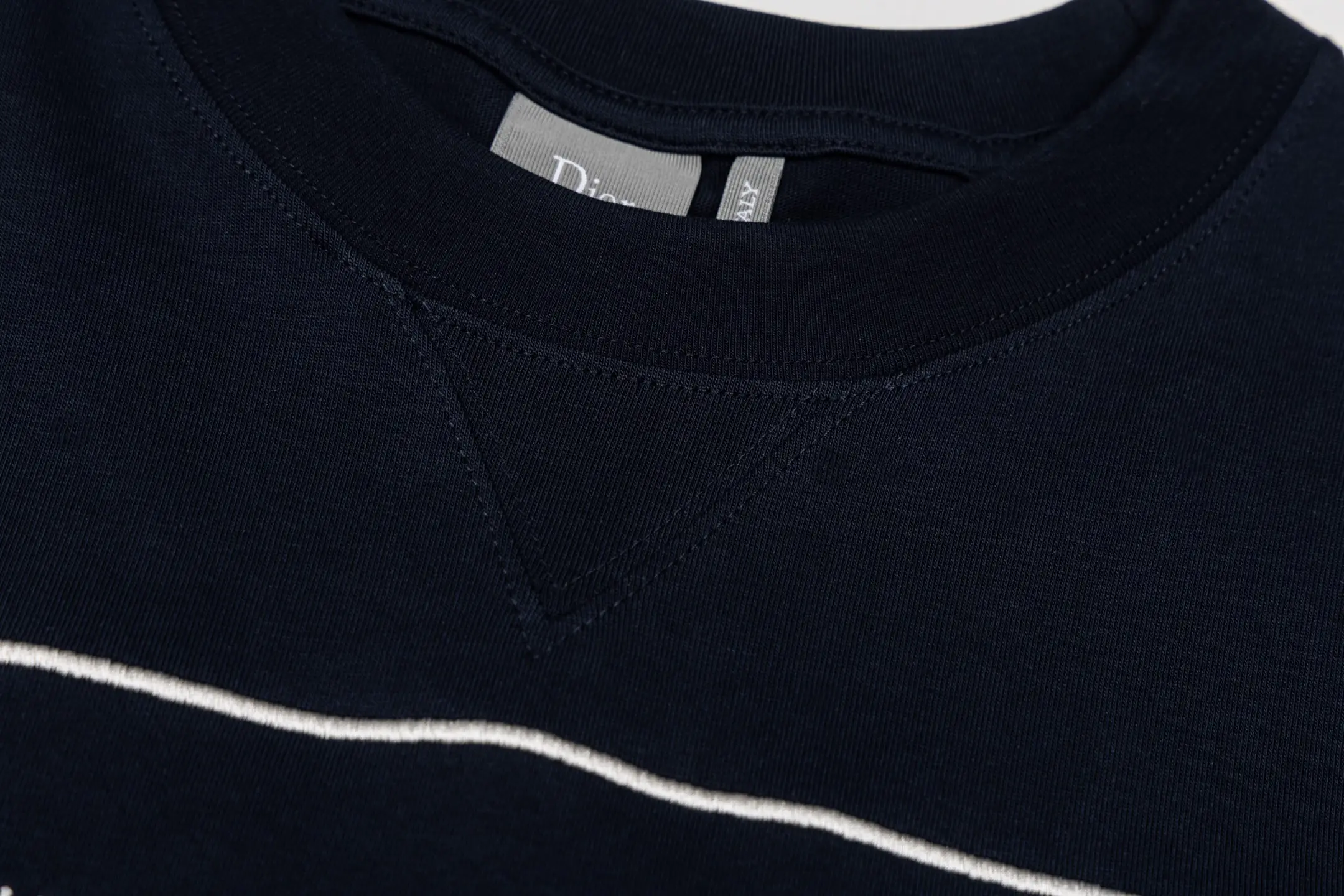 Moby Dick Embroidered Cotton T-Shirt D16019871 — view 5
