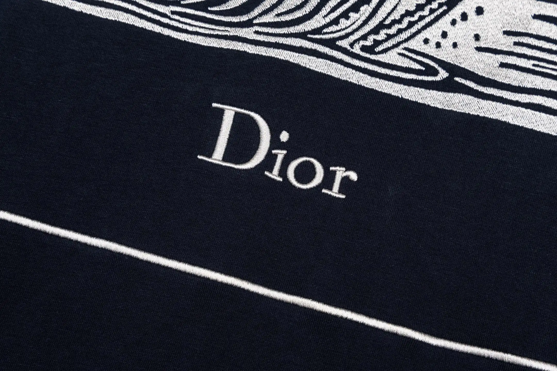 Moby Dick Embroidered Cotton T-Shirt D16019871 — view 10